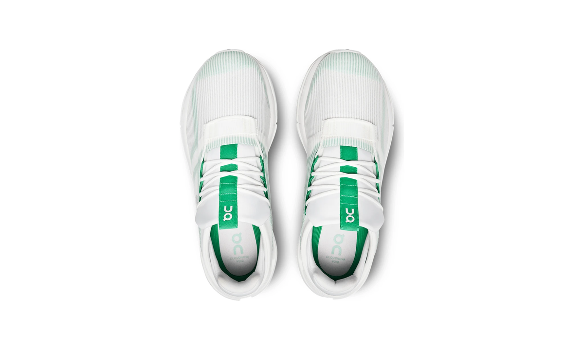 On Running Cloudnova Undyed White Mint - Guerdon Kicks -