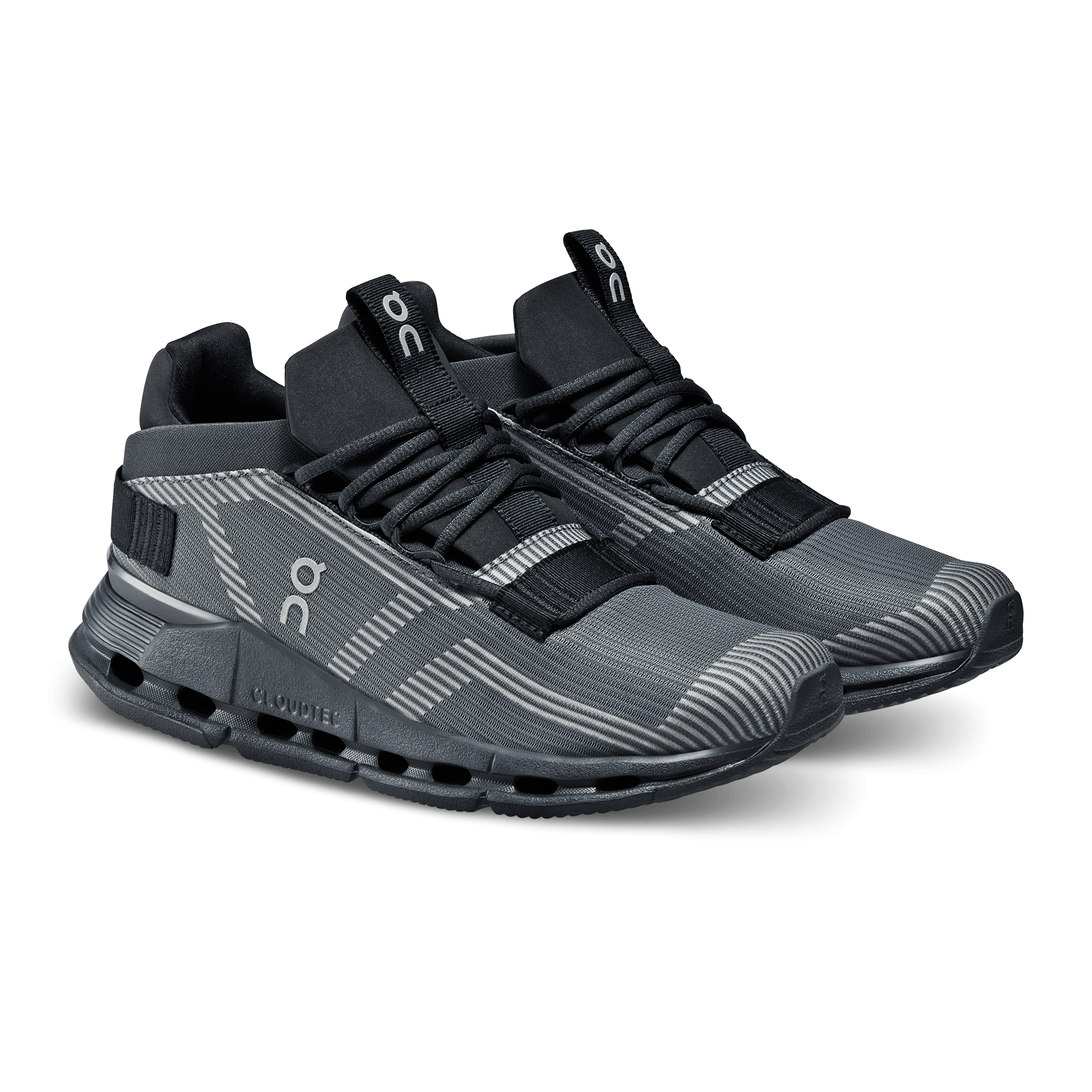On Running Cloudnova Void Eclipse Undyed White - Guerdon Kicks -