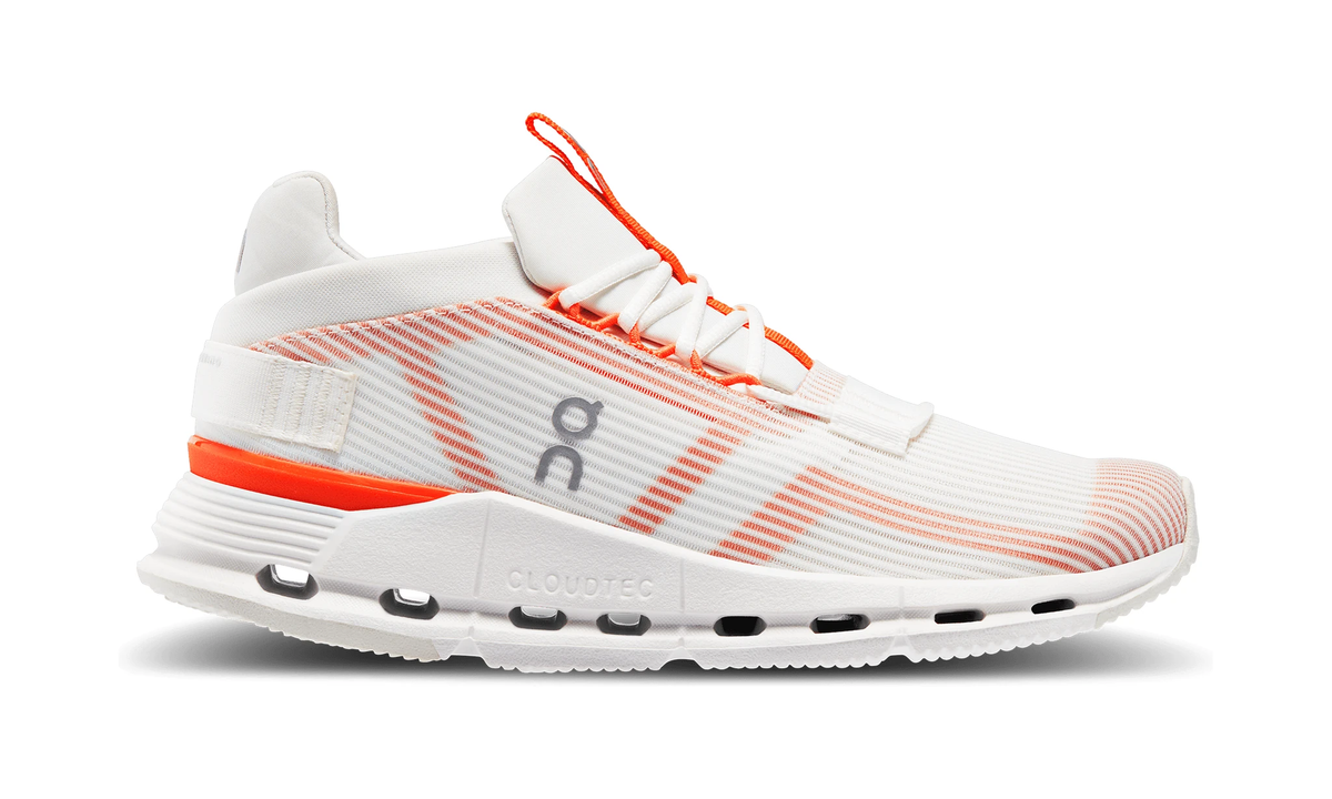 On Running Cloudnova Void Undyed White Flame - Guerdon Kicks -