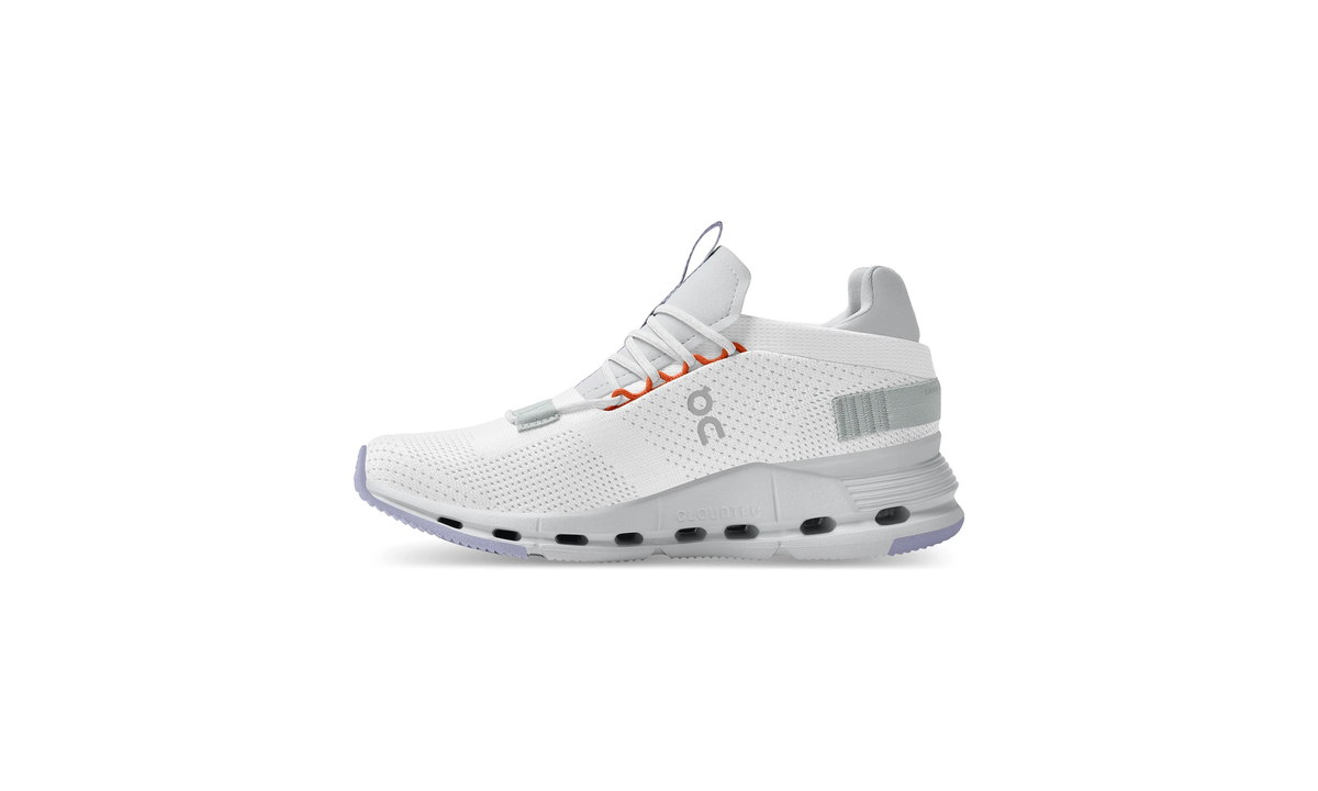 On Running Cloudnova White Glacier Grey Lavender (Women's) - Guerdon Kicks -