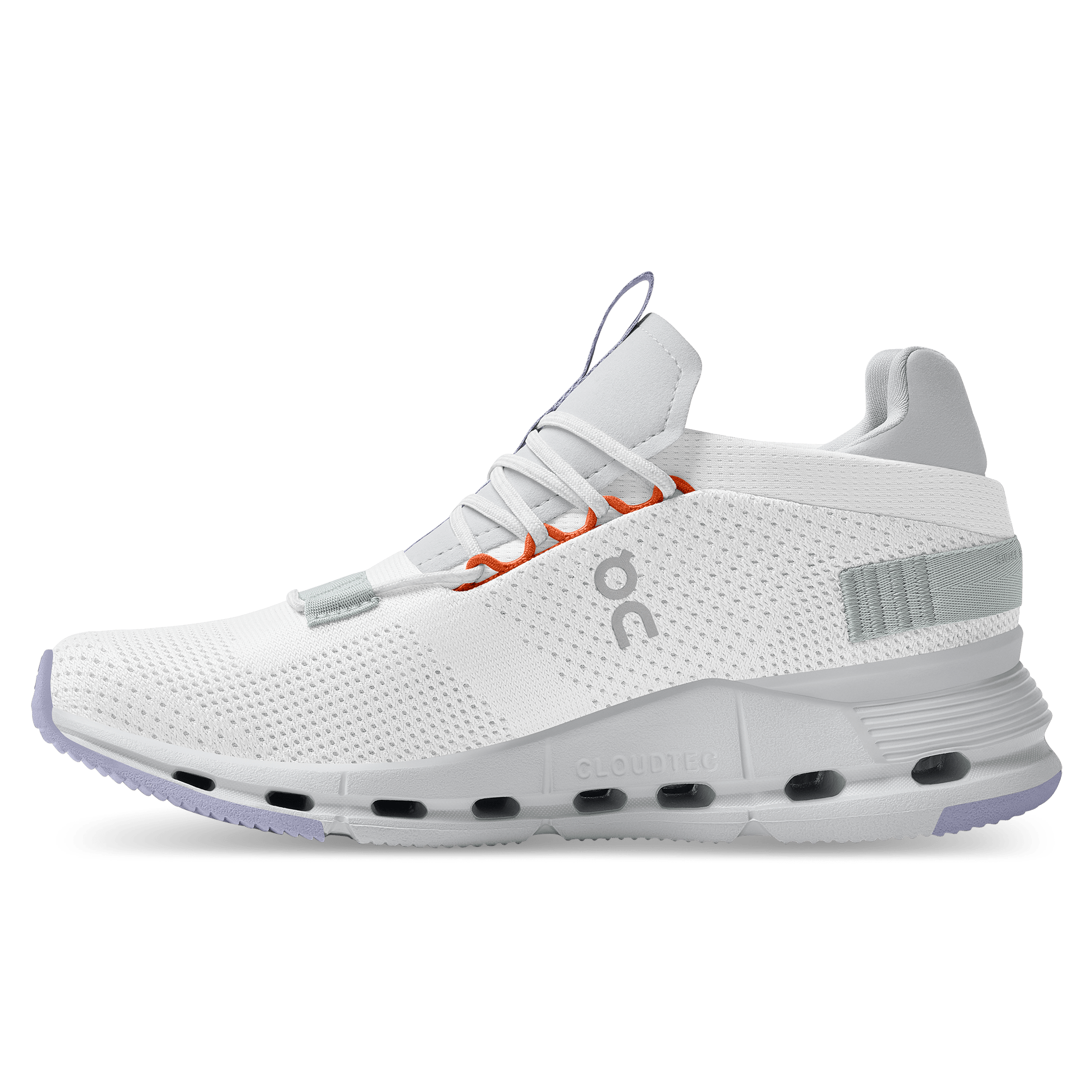 On Running Cloudnova White Glacier Grey Lavender (Women's) - Guerdon Kicks -