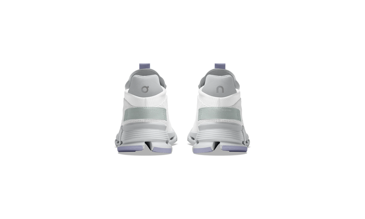 On Running Cloudnova White Glacier Grey Lavender (Women's) - Guerdon Kicks -