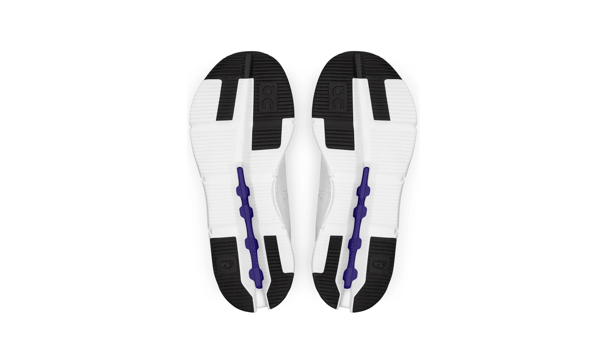On Running Cloudnova White Mineral Grey Purple - Guerdon Kicks -