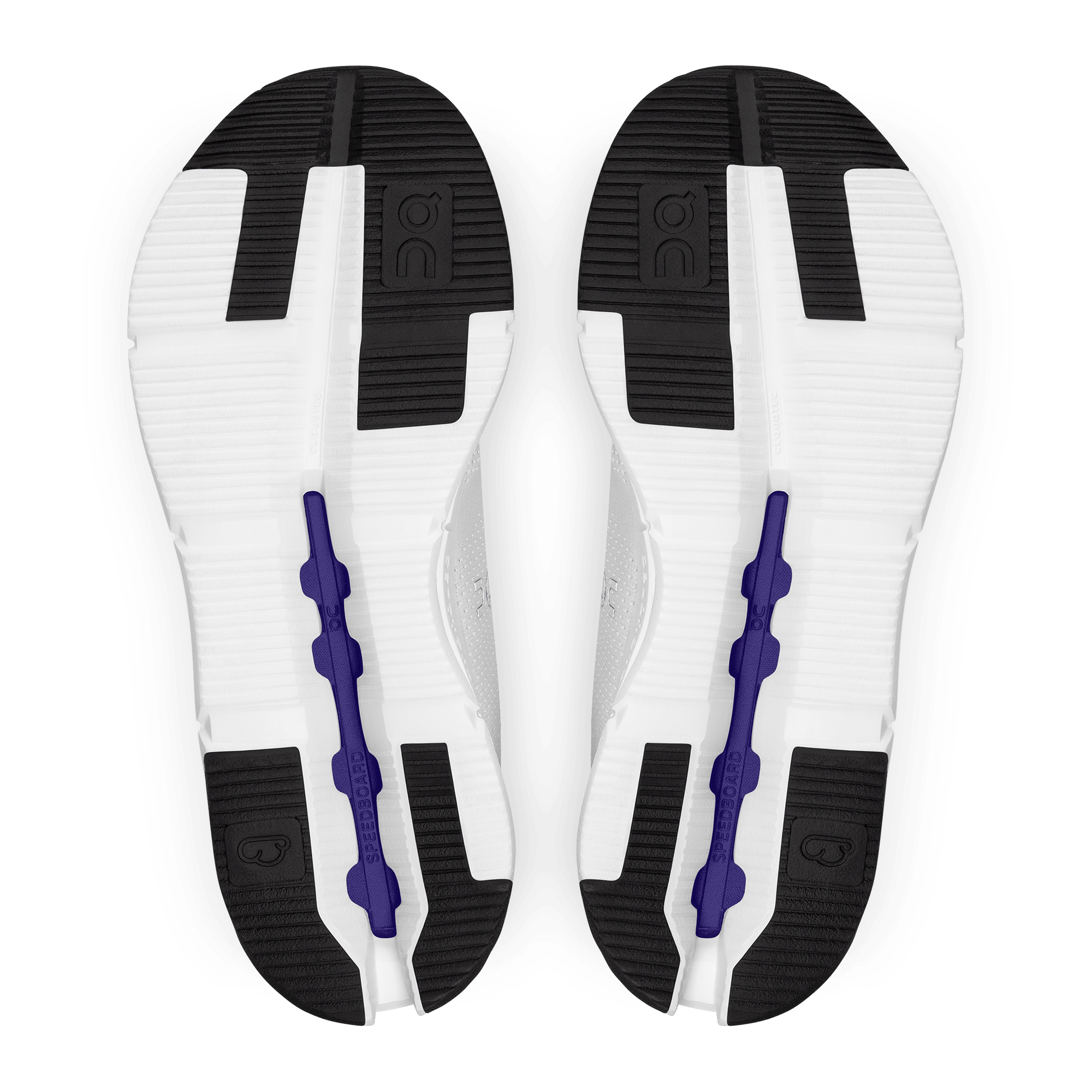 On Running Cloudnova White Mineral Grey Purple - Guerdon Kicks -
