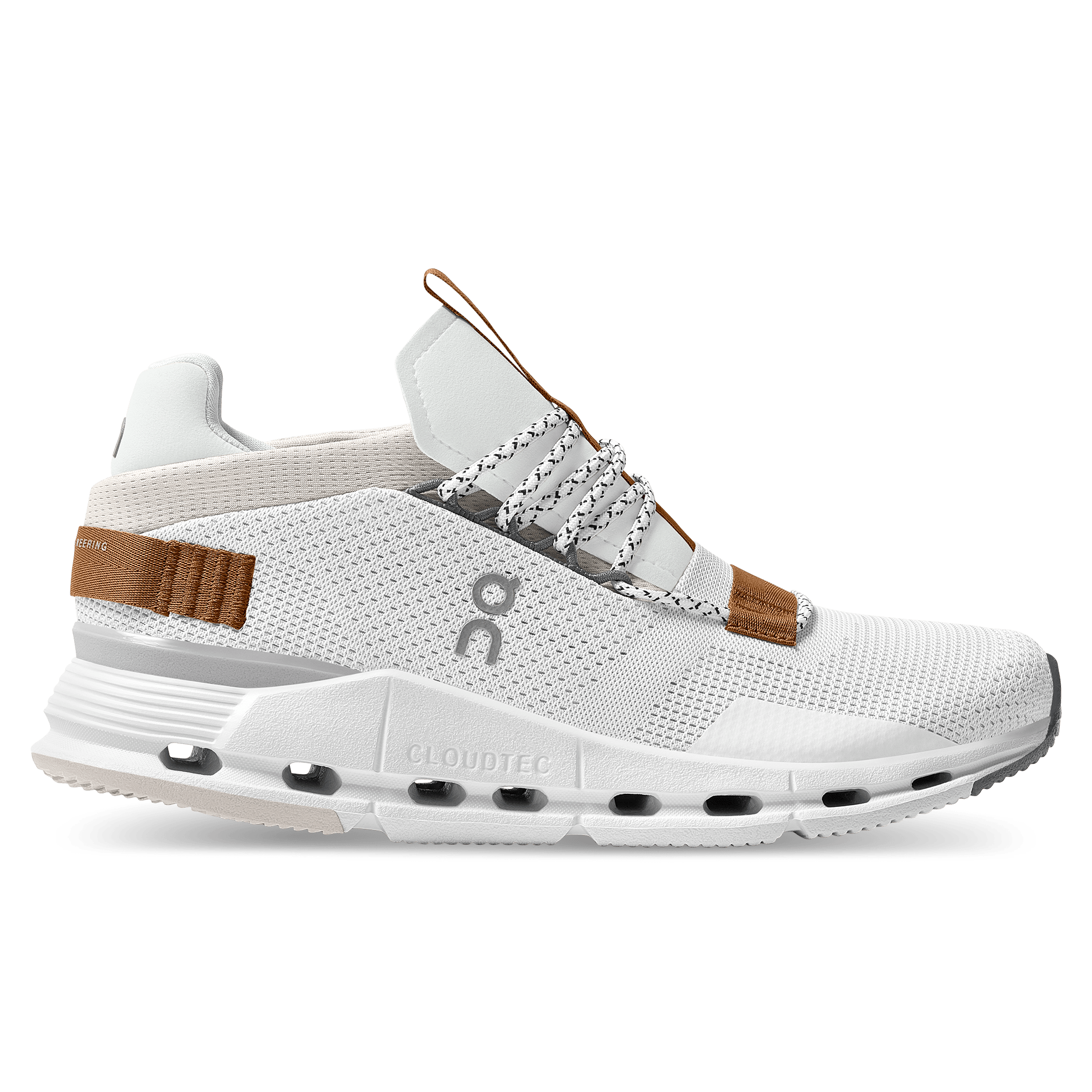 On Running Cloudnova White Pearl Brown - Guerdon Kicks -
