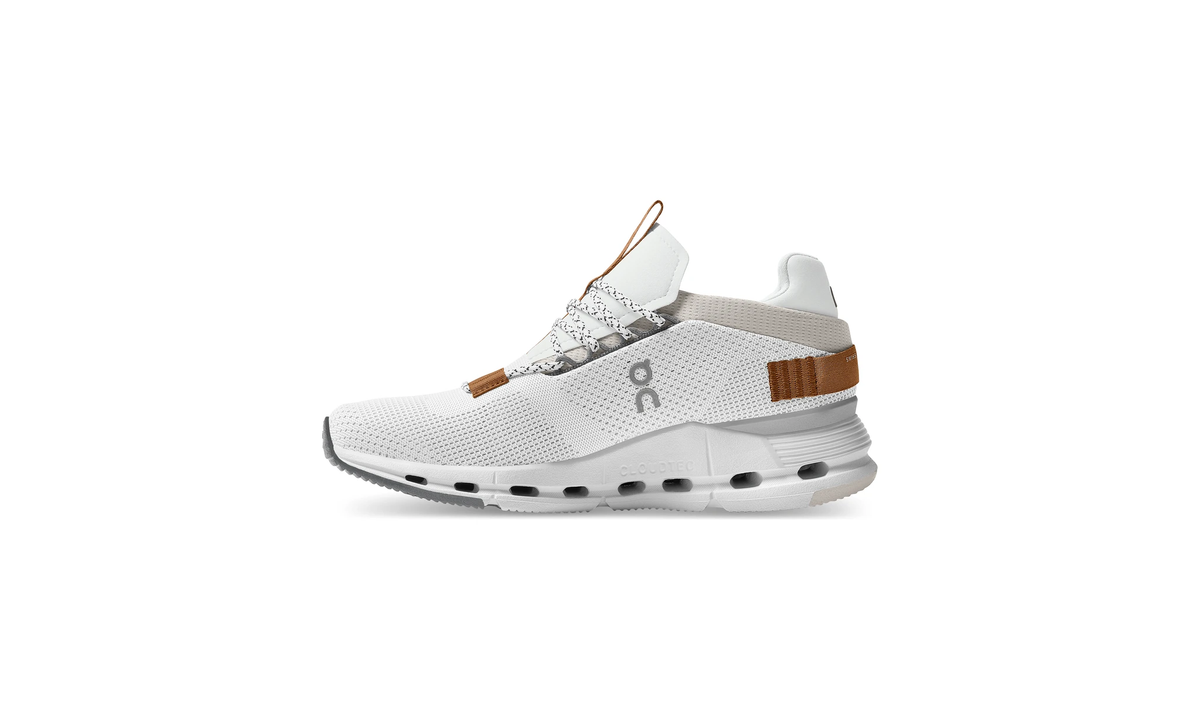 On Running Cloudnova White Pearl Brown (Women's) - Guerdon Kicks -
