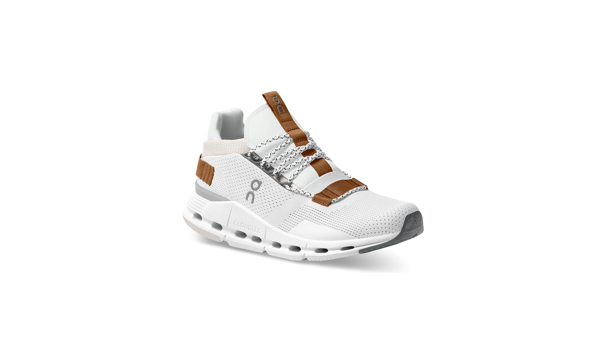 On Running Cloudnova White Pearl Brown (Women's) - Guerdon Kicks -