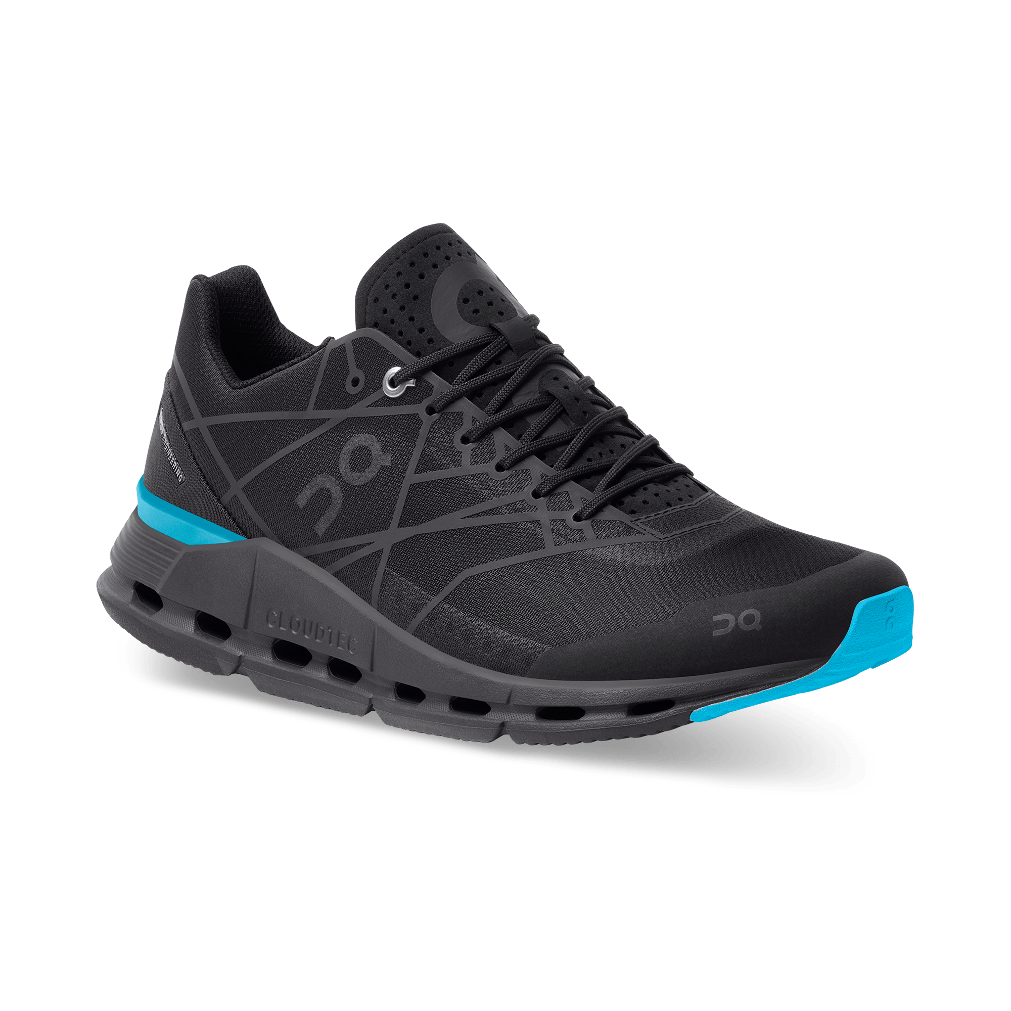 On Running Cloudnova Z5 Black Cyan - Guerdon Kicks -