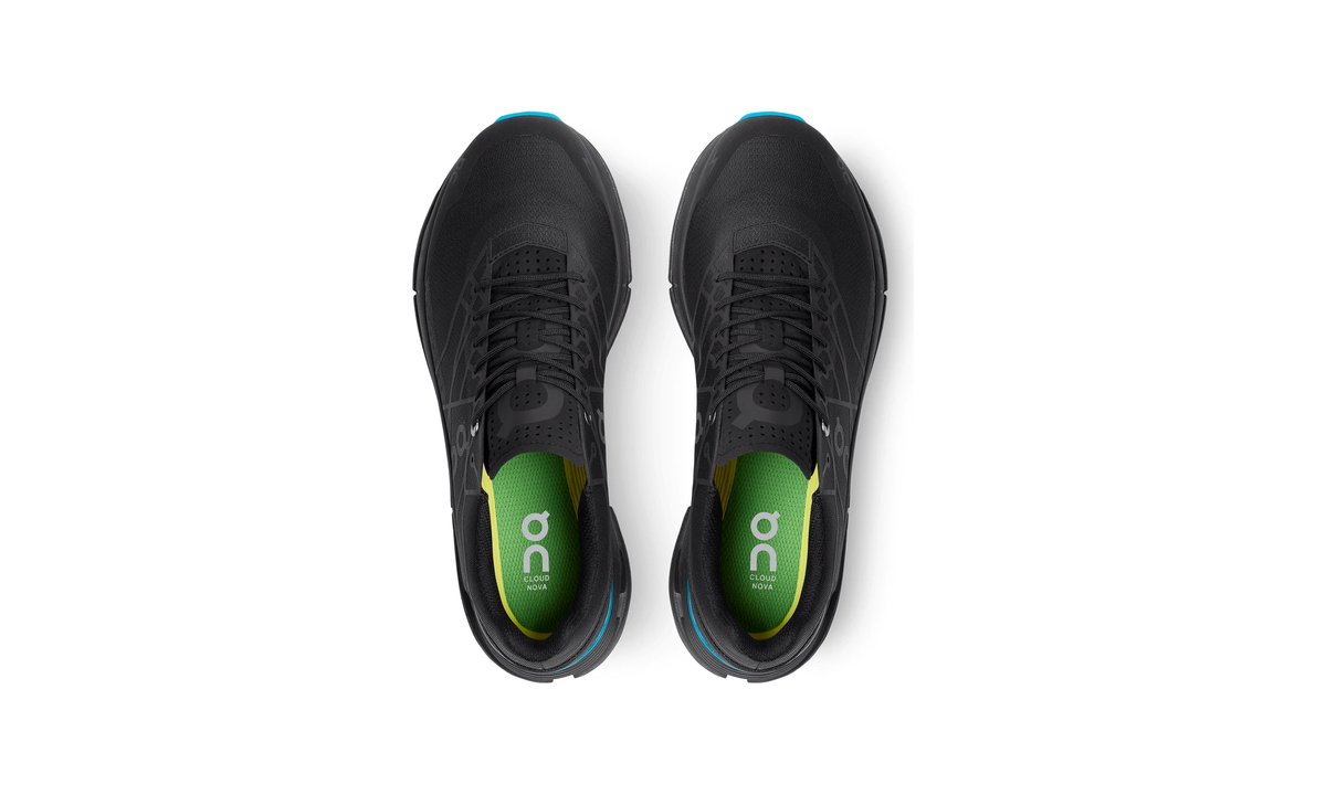 On Running Cloudnova Z5 Black Cyan - Guerdon Kicks -