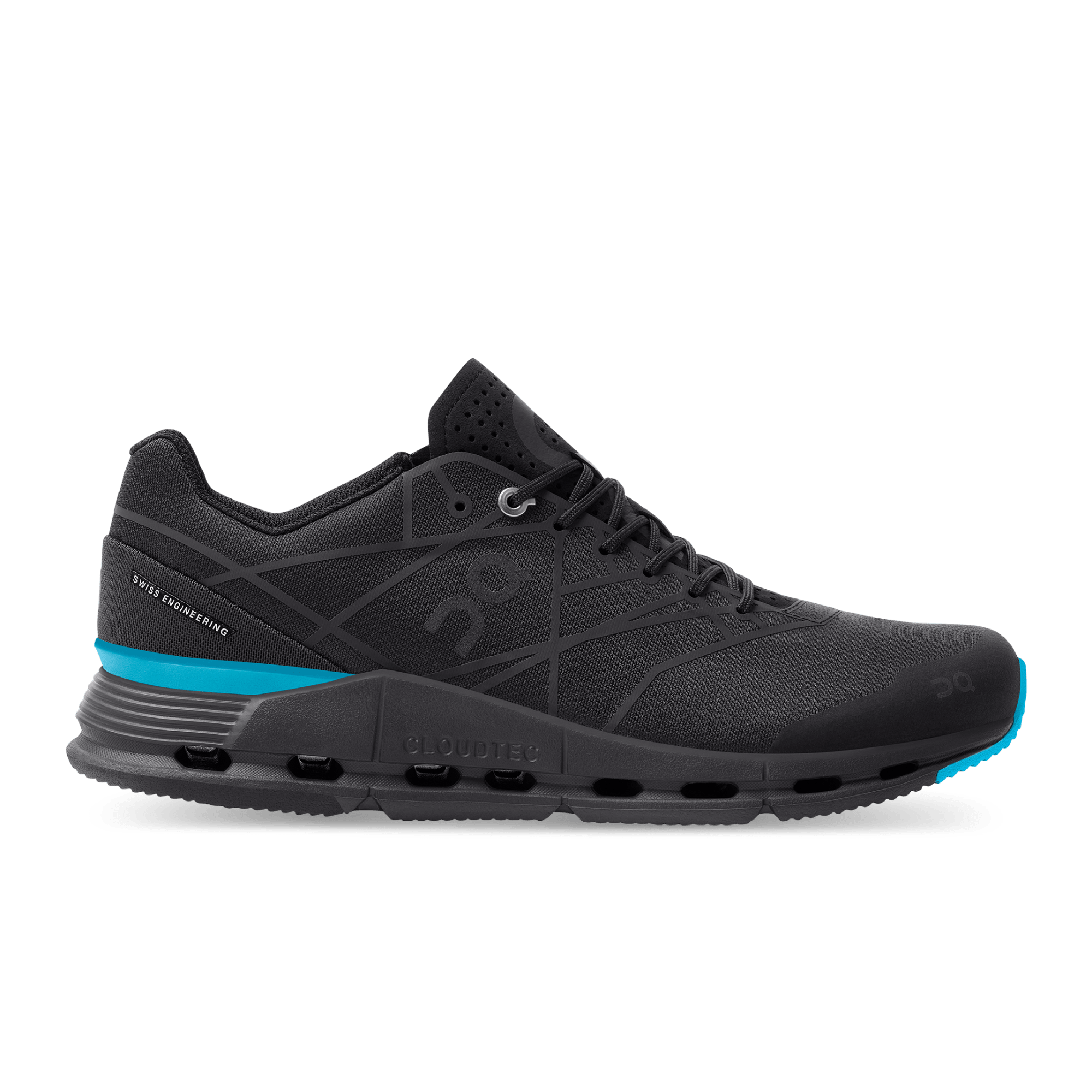 On Running Cloudnova Z5 Black Cyan - Guerdon Kicks -