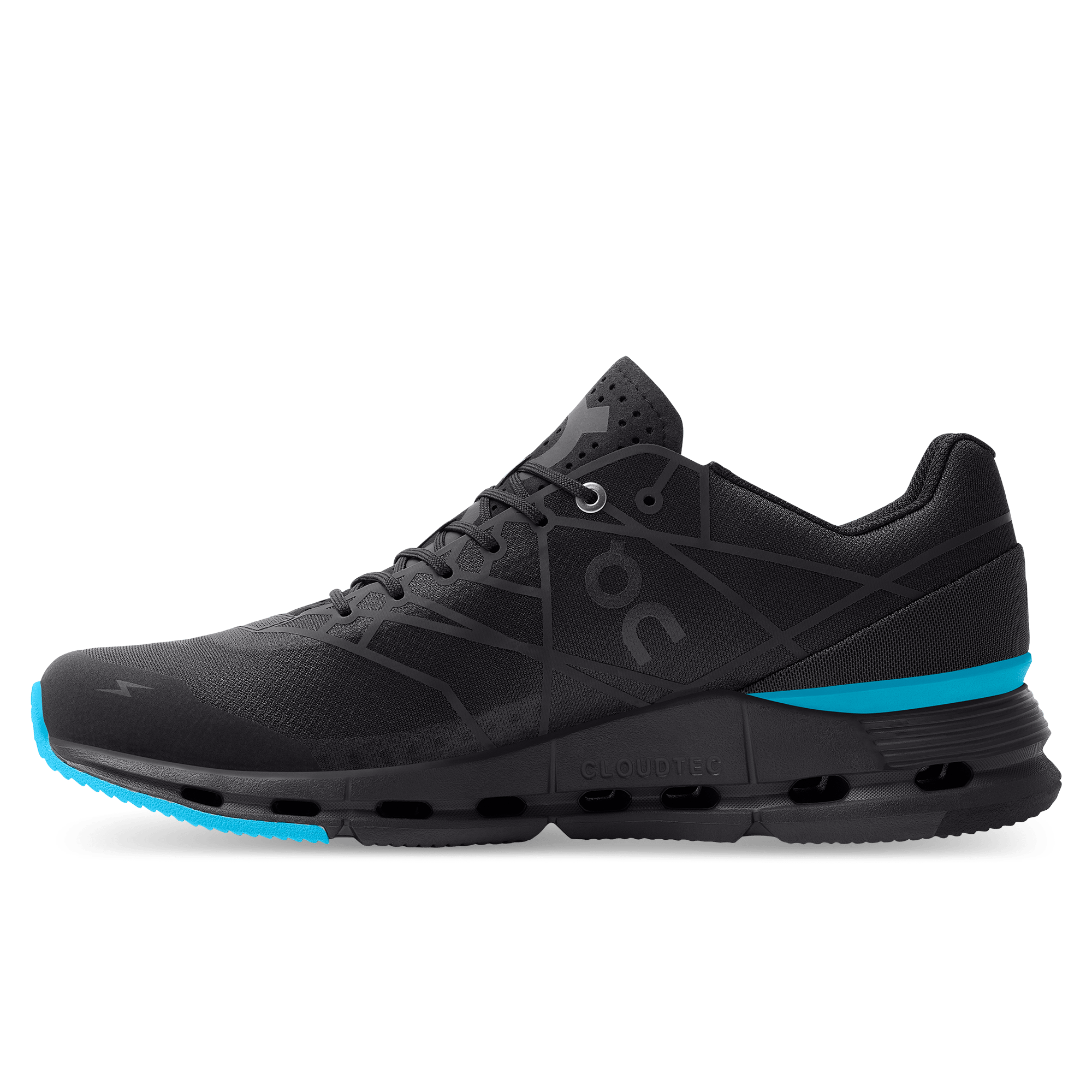 On Running Cloudnova Z5 Black Cyan - Guerdon Kicks -