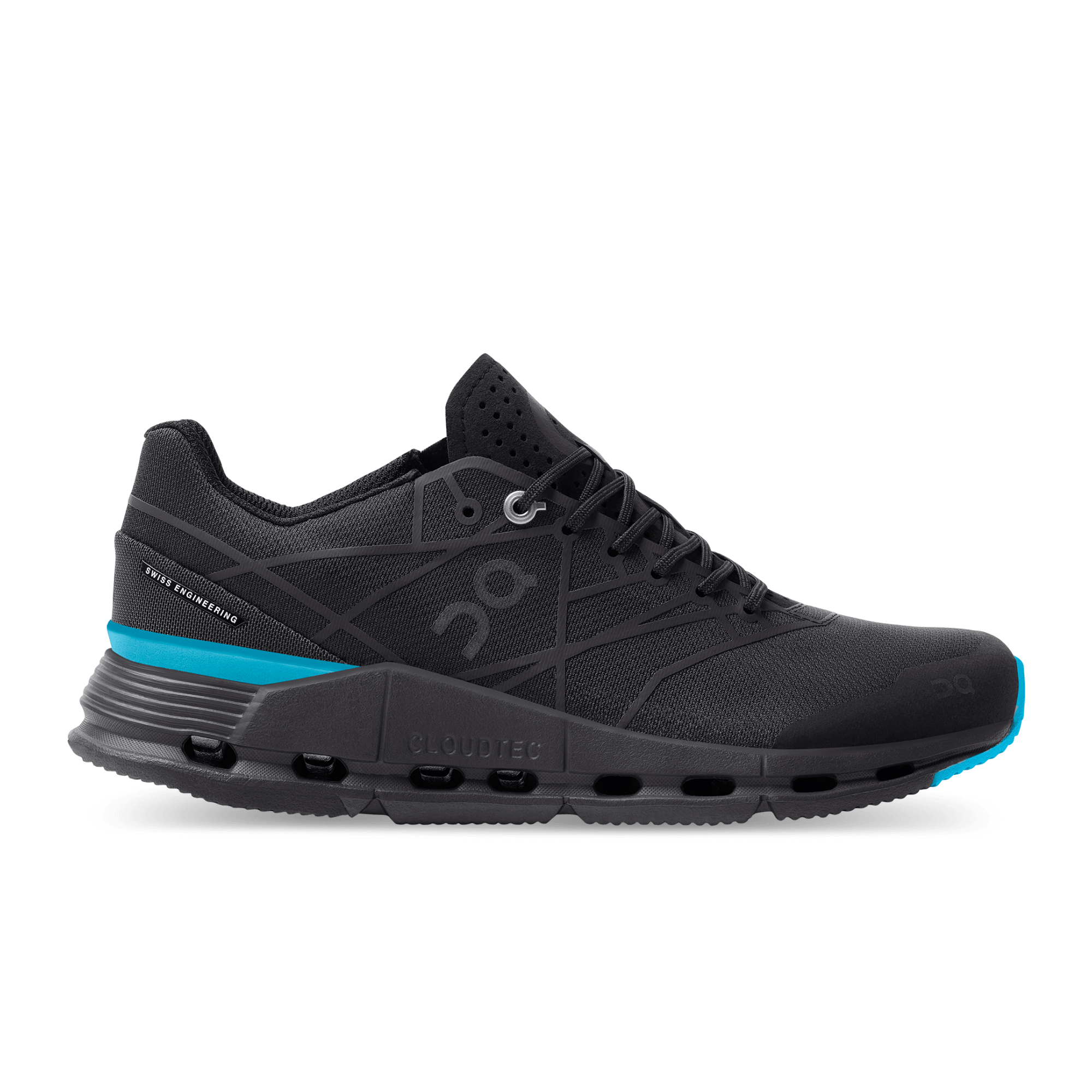 On Running Cloudnova Z5 Black Cyan (Women's) - Guerdon Kicks -