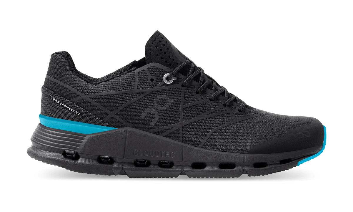 On Running Cloudnova Z5 Black Cyan (Women's) - Guerdon Kicks -