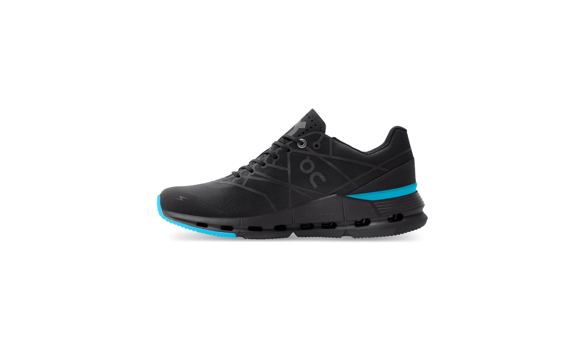 On Running Cloudnova Z5 Black Cyan (Women's) - Guerdon Kicks -