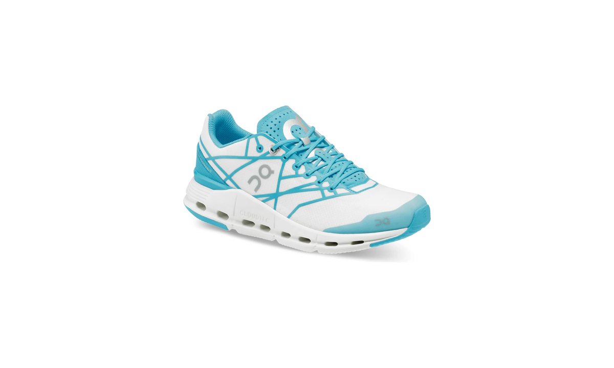 On Running Cloudnova Z5 White Cyan (Women's) - Guerdon Kicks -