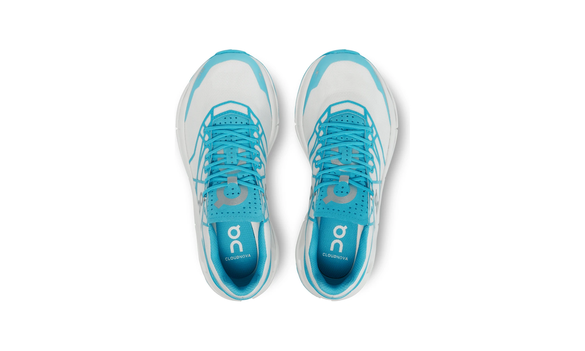 On Running Cloudnova Z5 White Cyan (Women's) - Guerdon Kicks -