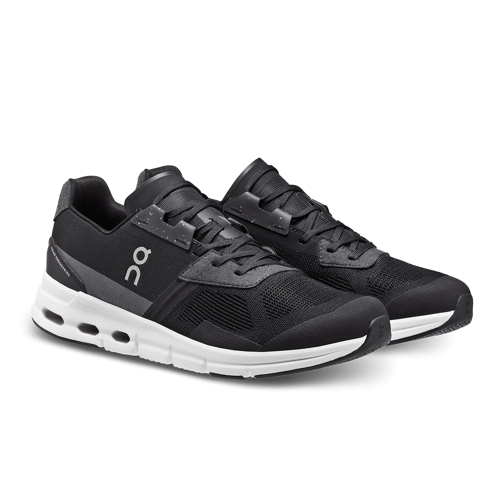 On Running Cloudrift 1 Black White - Guerdon Kicks -