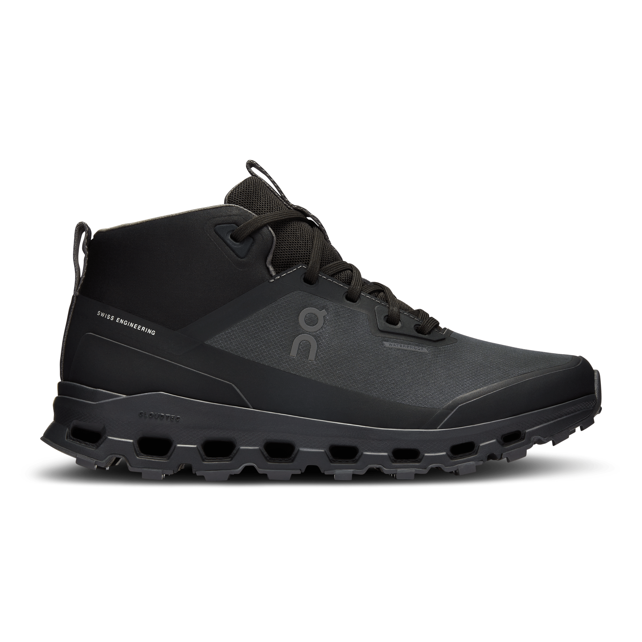 On Running Cloudroam Waterproof Black Eclipse (Women's) - Guerdon Kicks -