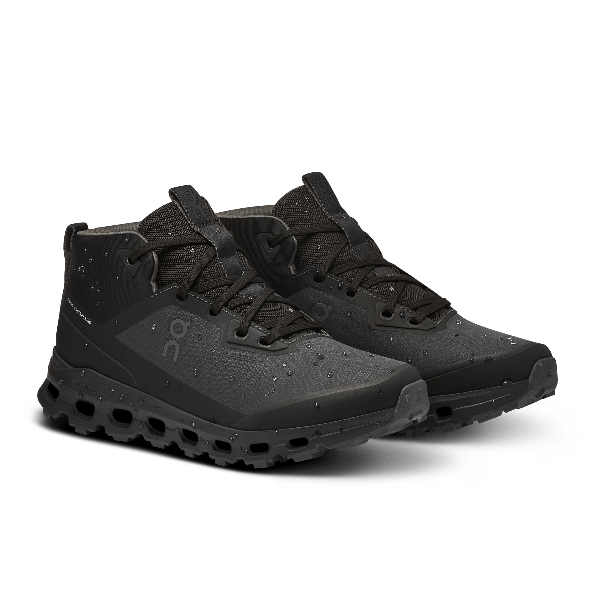 On Running Cloudroam Waterproof Black Eclipse (Women's) - Guerdon Kicks -