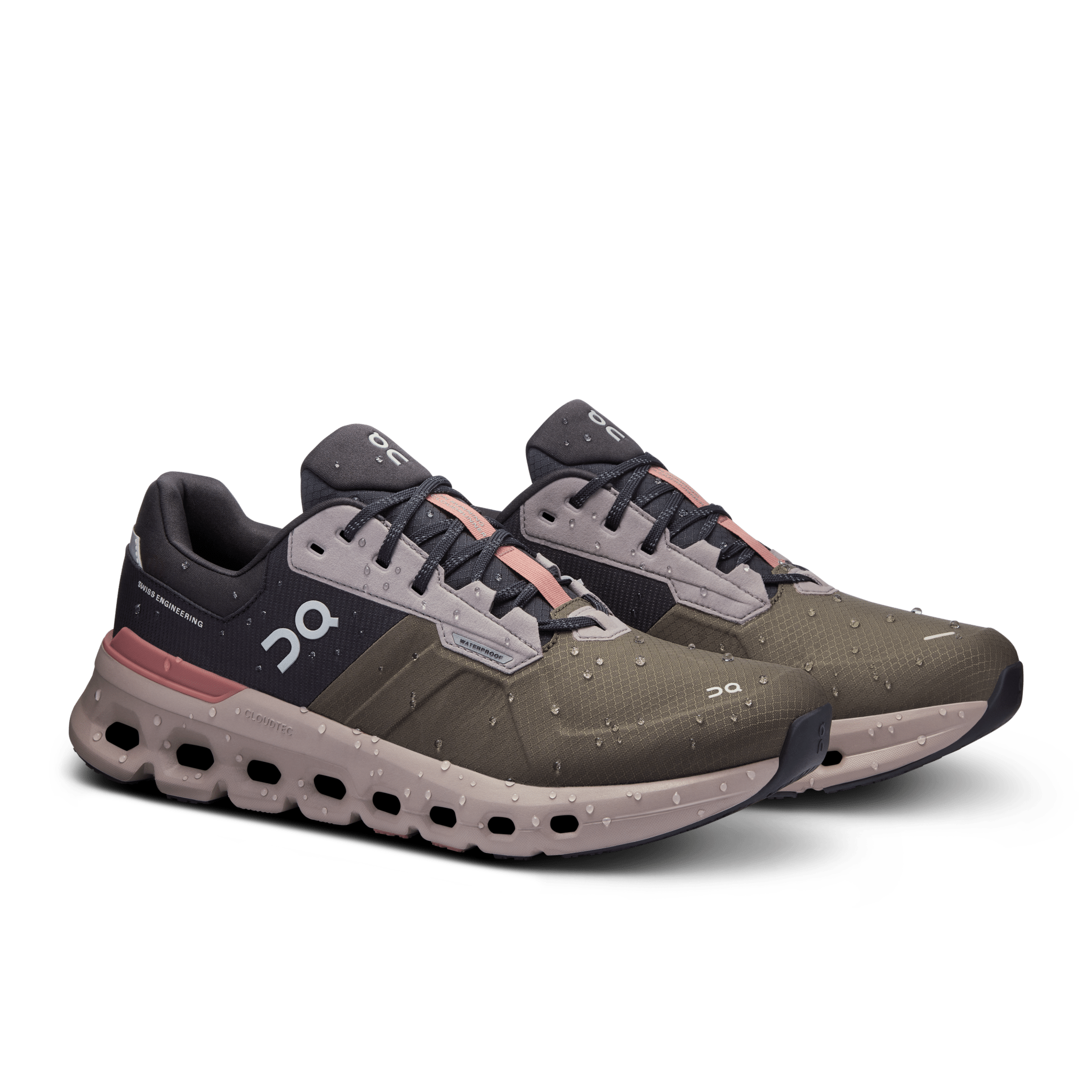 On Running Cloudrunner 2 Waterproof Olive Mahogany - Guerdon Kicks -
