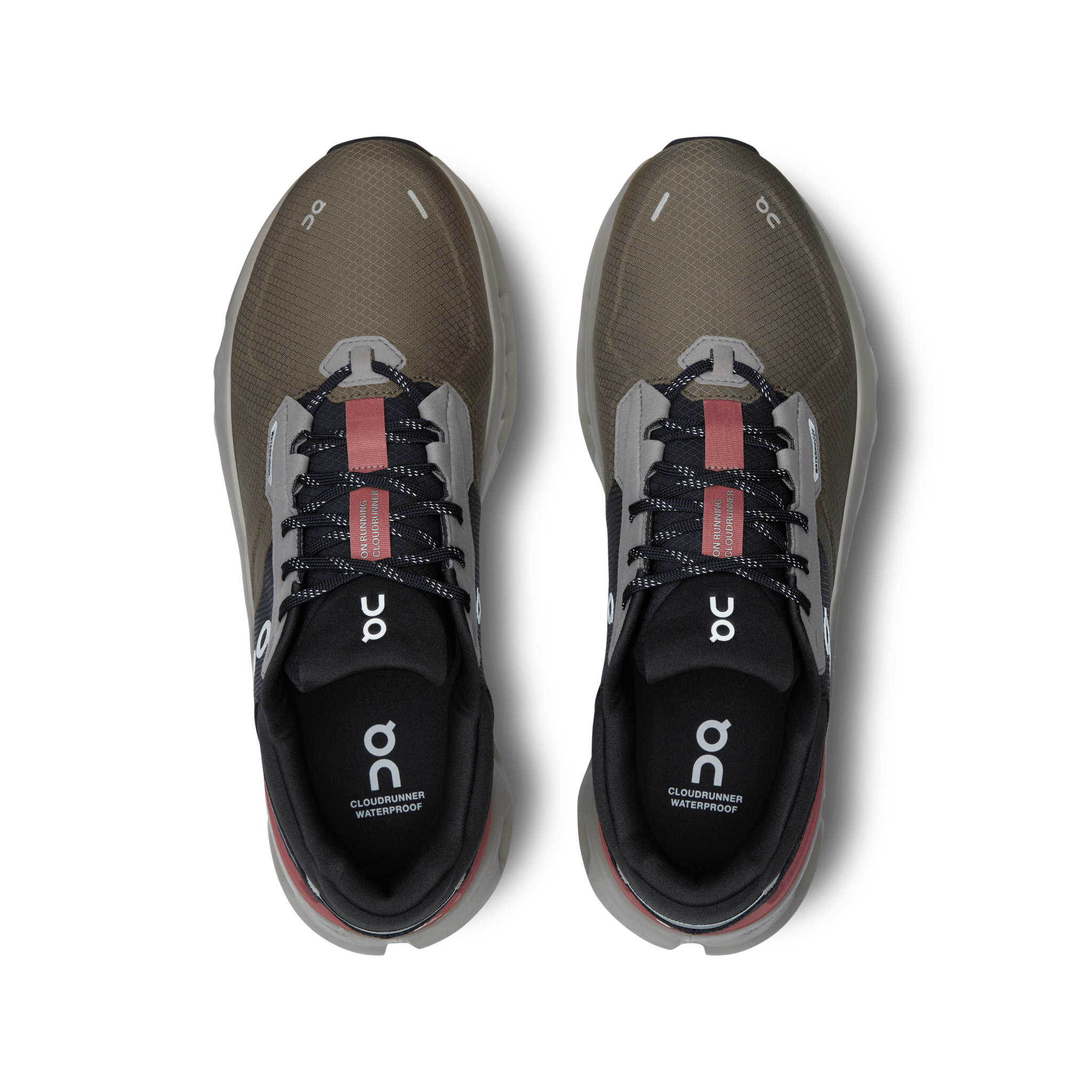 On Running Cloudrunner 2 Waterproof Olive Mahogany - Guerdon Kicks -