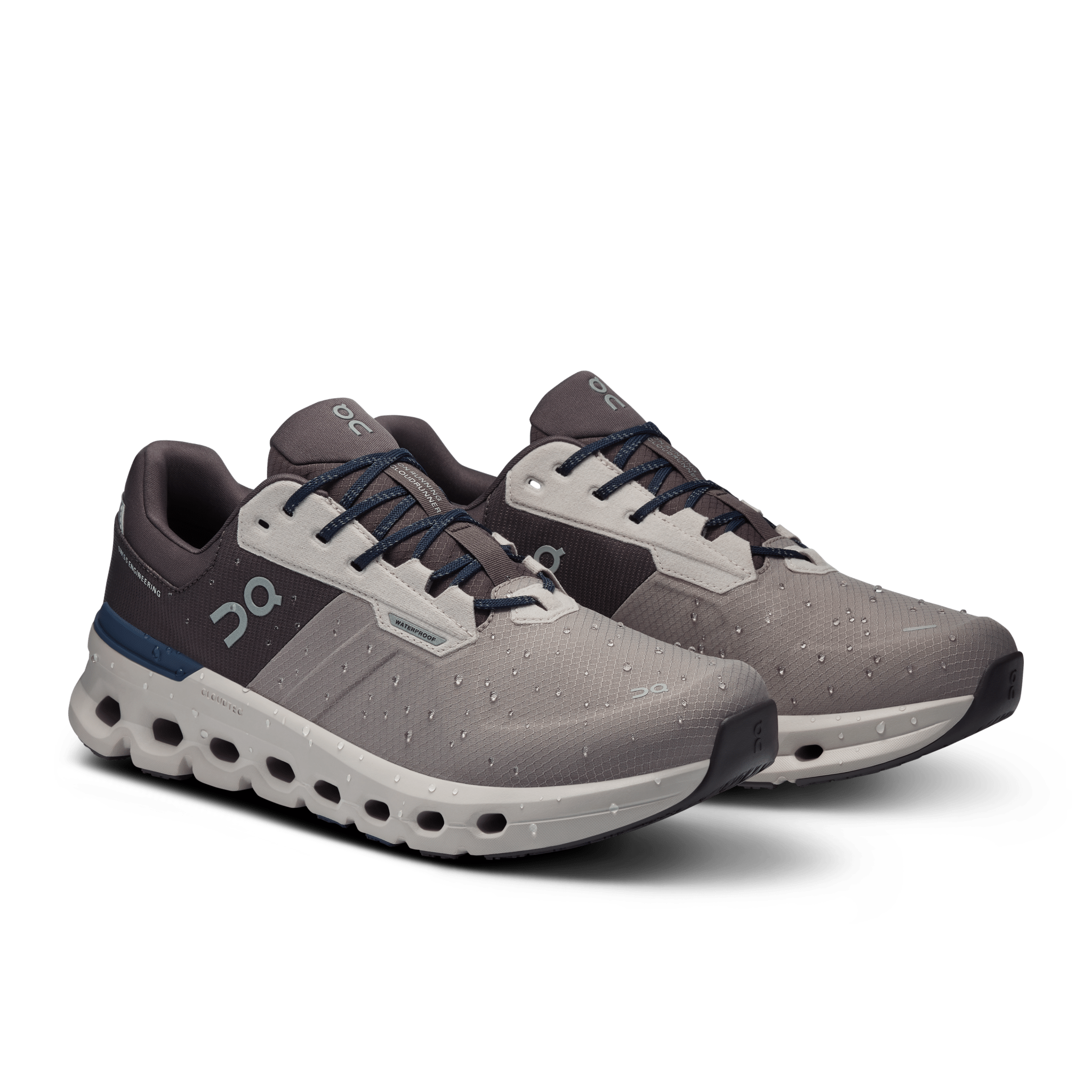 On Running Cloudrunner 2 Waterproof Zinc Midnight - Guerdon Kicks -