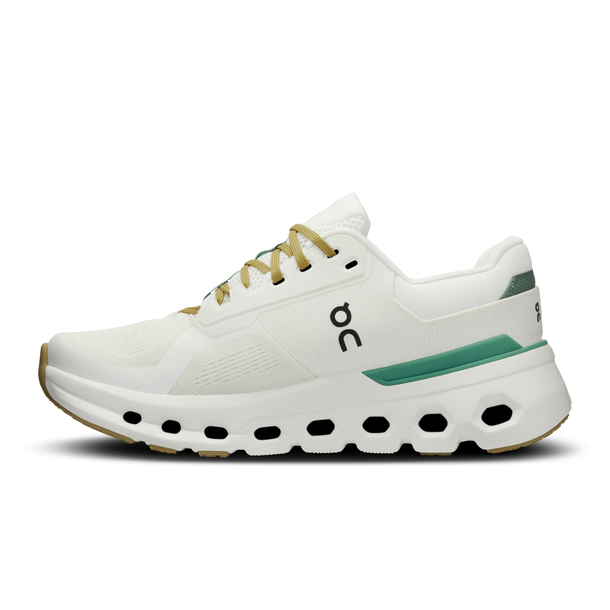 On Running Cloudrunner 2 White Green (Women's) - Guerdon Kicks -