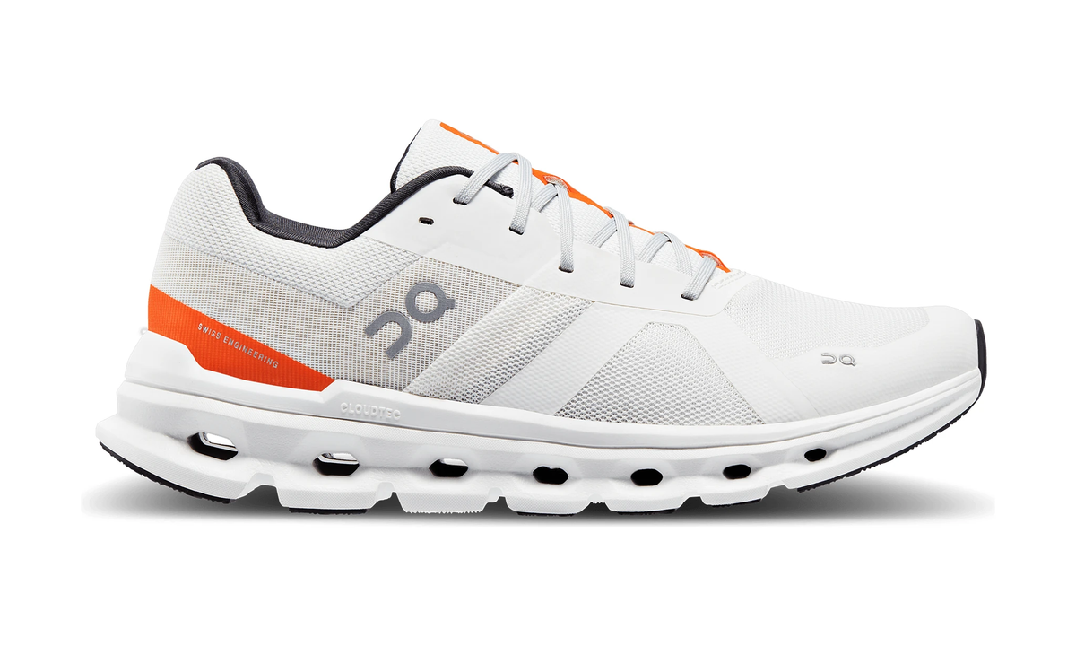 On Running Cloudrunner Undyed White Flame - Guerdon Kicks -
