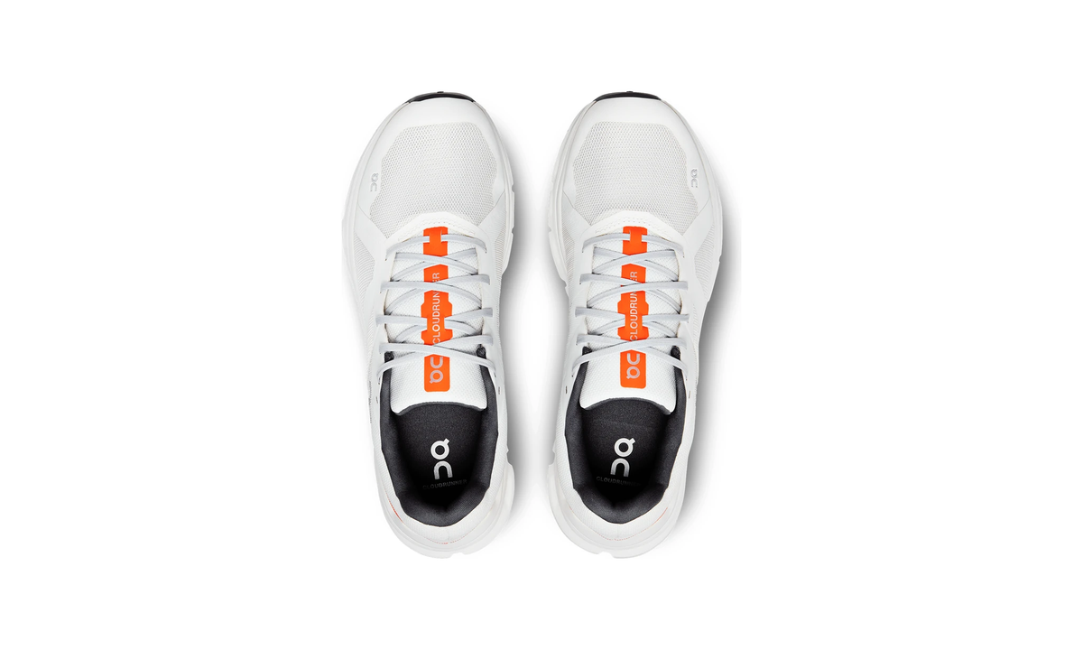 On Running Cloudrunner Undyed White Flame - Guerdon Kicks -