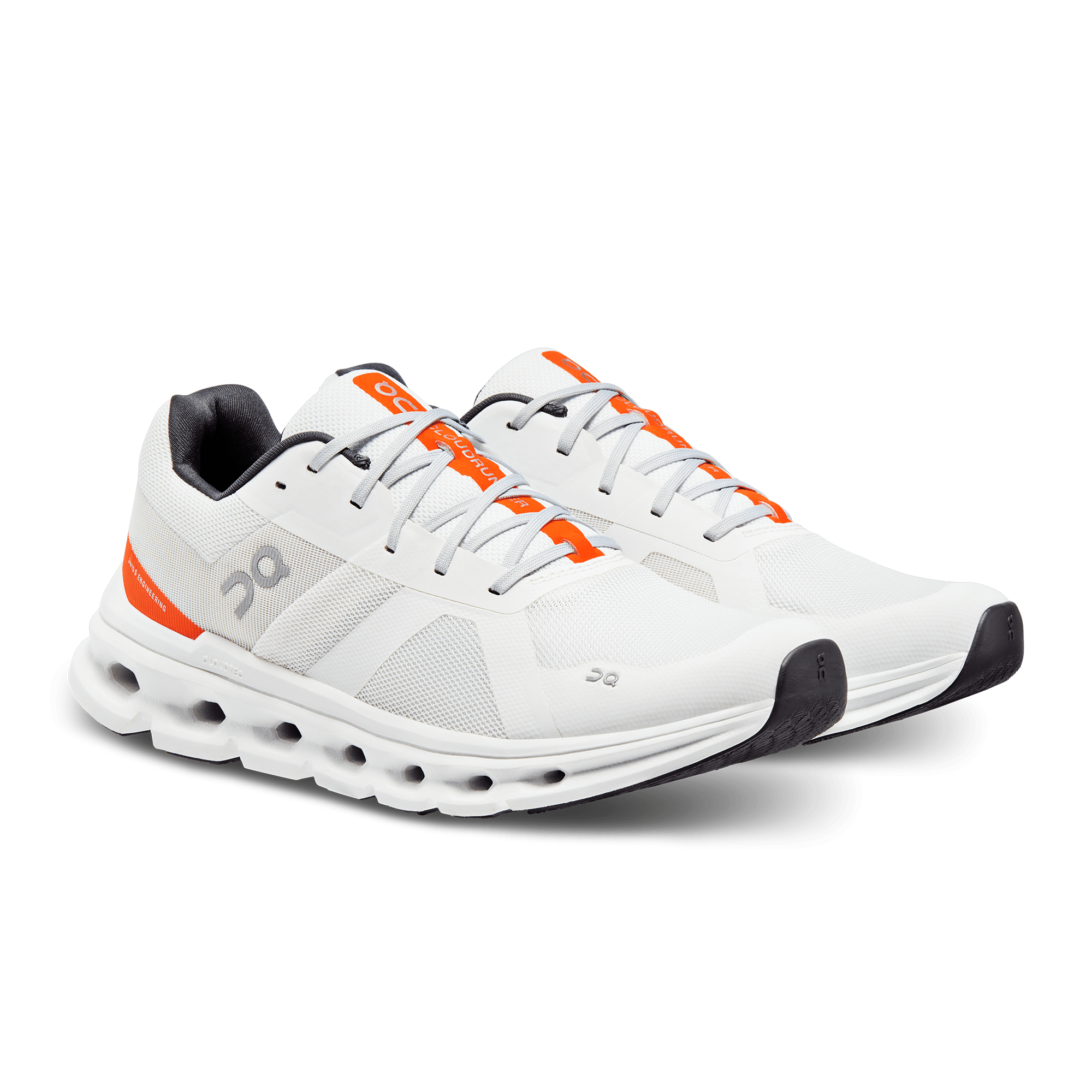 On Running Cloudrunner Undyed White Flame - Guerdon Kicks -