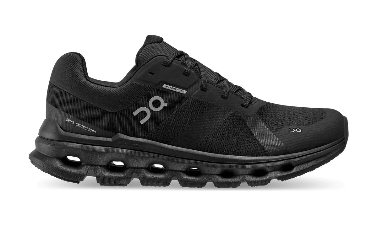 On Running Cloudrunner Waterproof Black - Guerdon Kicks -