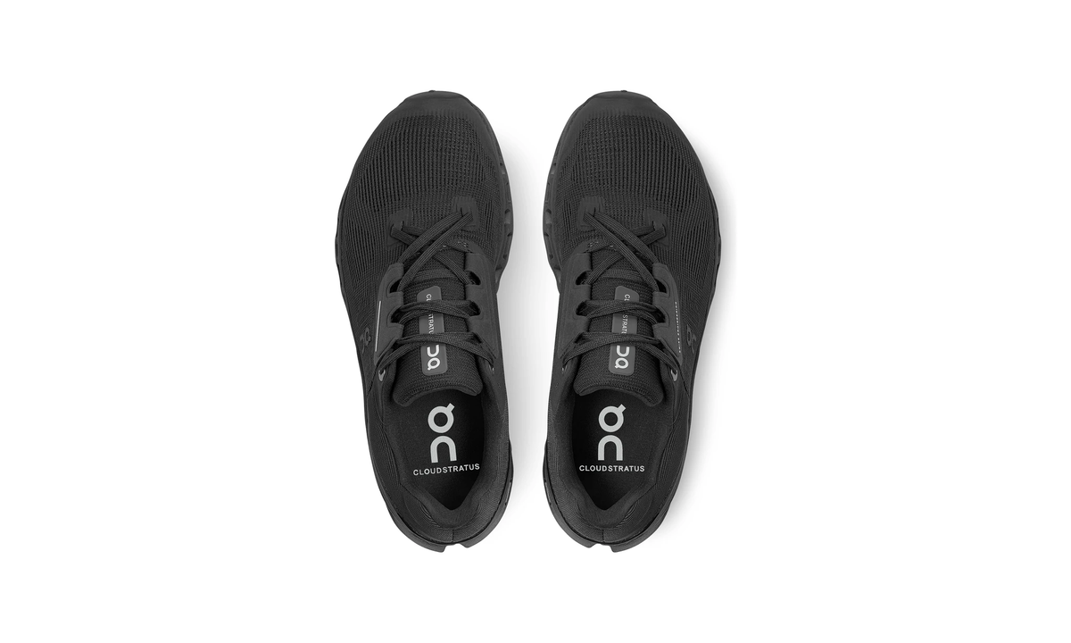 On Running Cloudstratus Black (Women's) - Guerdon Kicks -