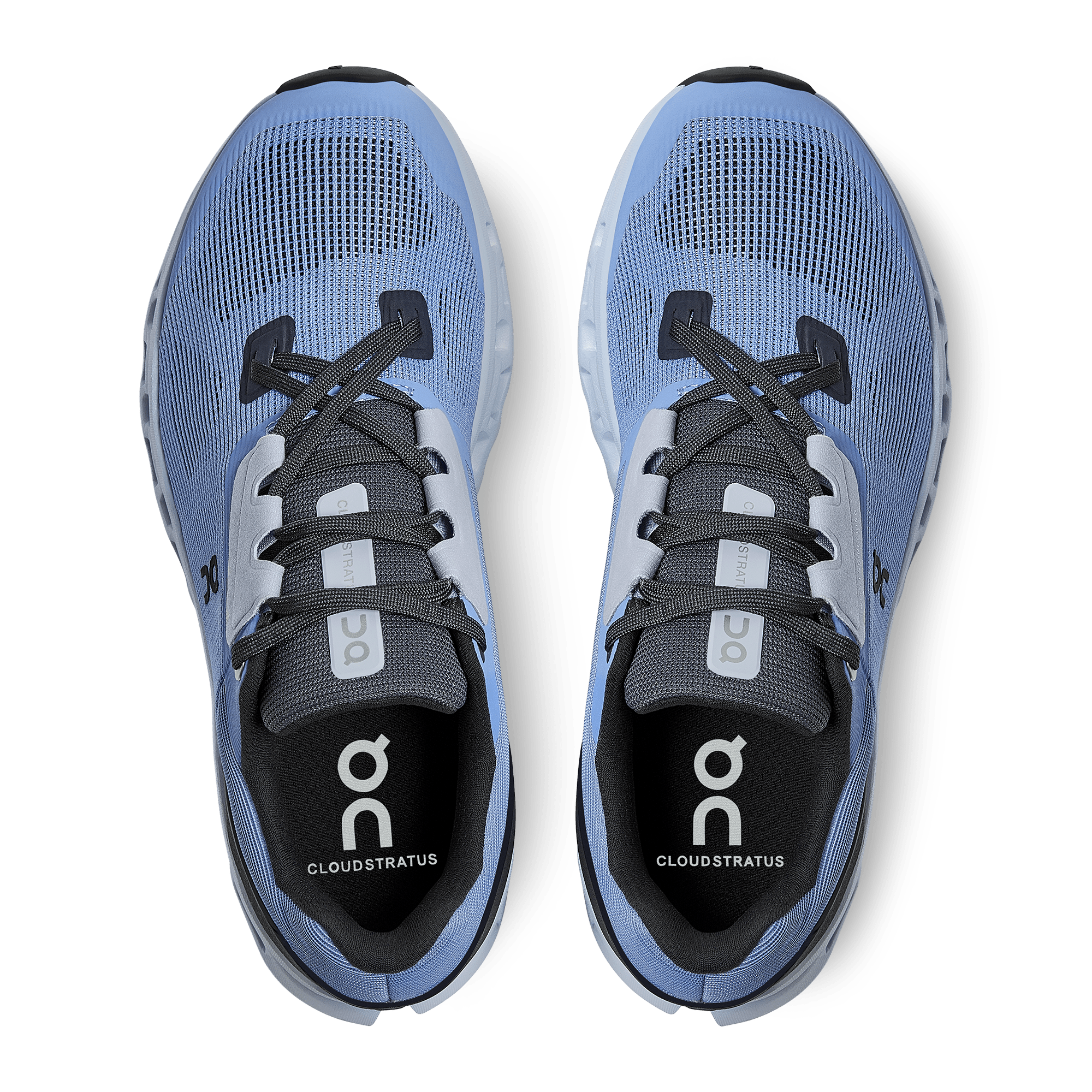 On Running Cloudstratus Marina Blue Magnet Grey (Women's) - Guerdon Kicks -