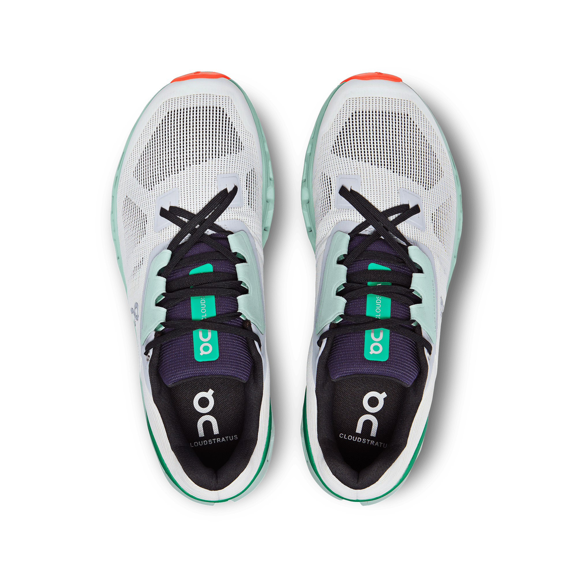 On Running Cloudstratus Undyed White Creek - Guerdon Kicks -