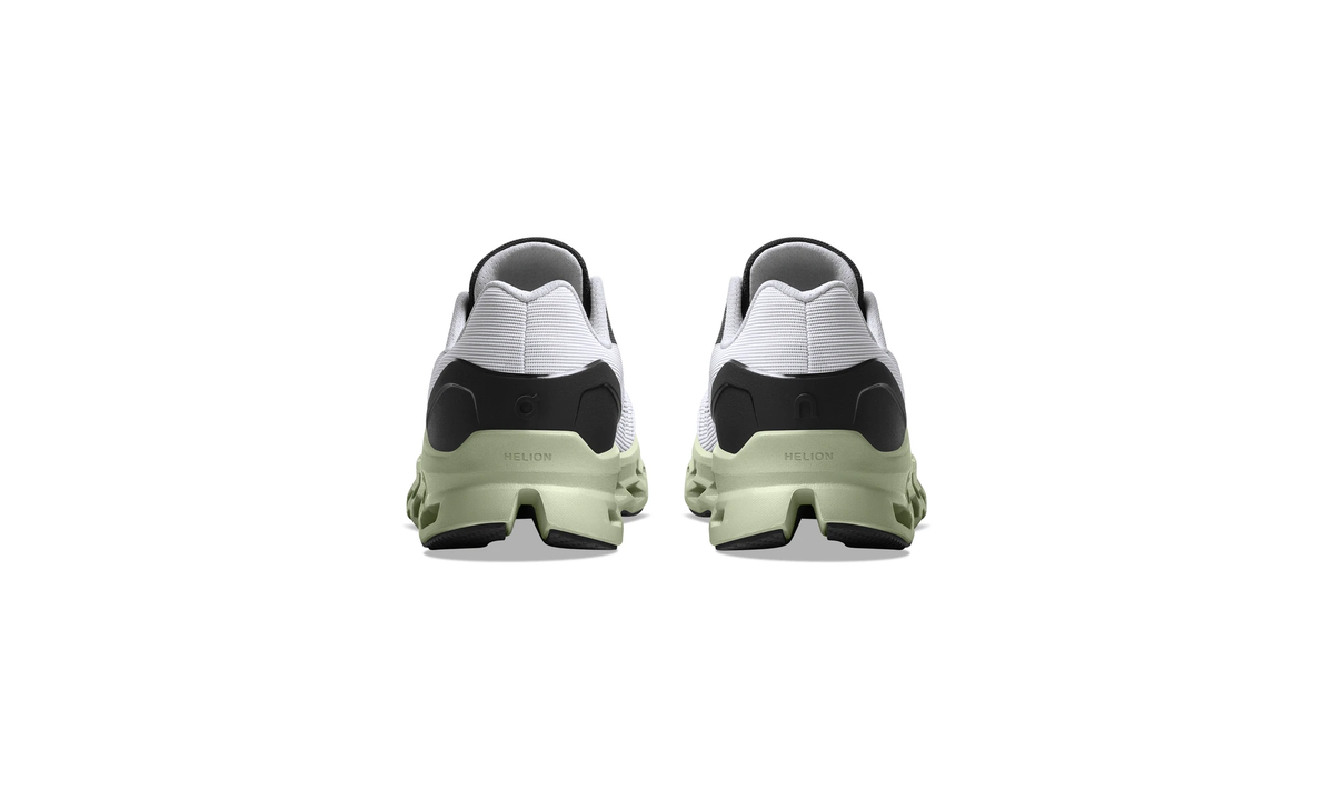 On Running Cloudstratus White Black Sage (Women's) - Guerdon Kicks -