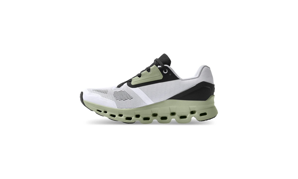 On Running Cloudstratus White Black Sage (Women's) - Guerdon Kicks -