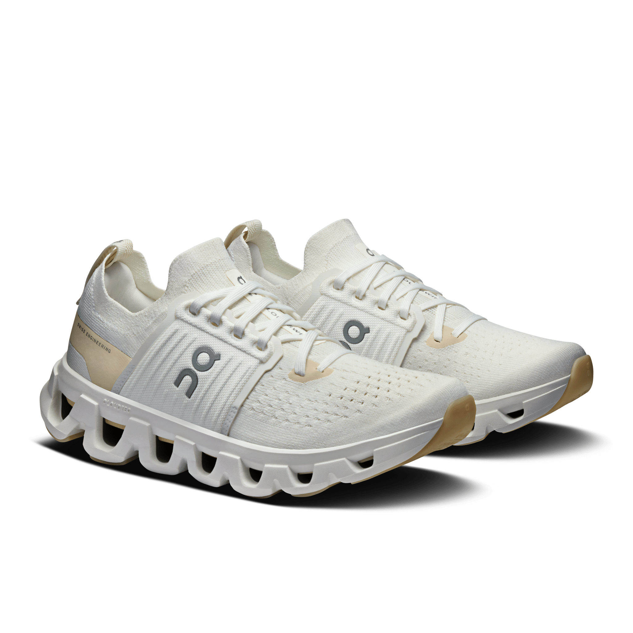 On Running Cloudswift 4 White Cream (Women's) - Guerdon Kicks -