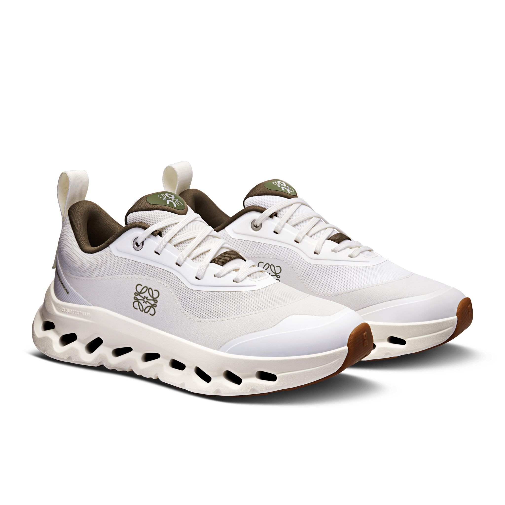 On Running Cloudtilt 2 LOEWE White Khaki (Women's) - Guerdon Kicks -