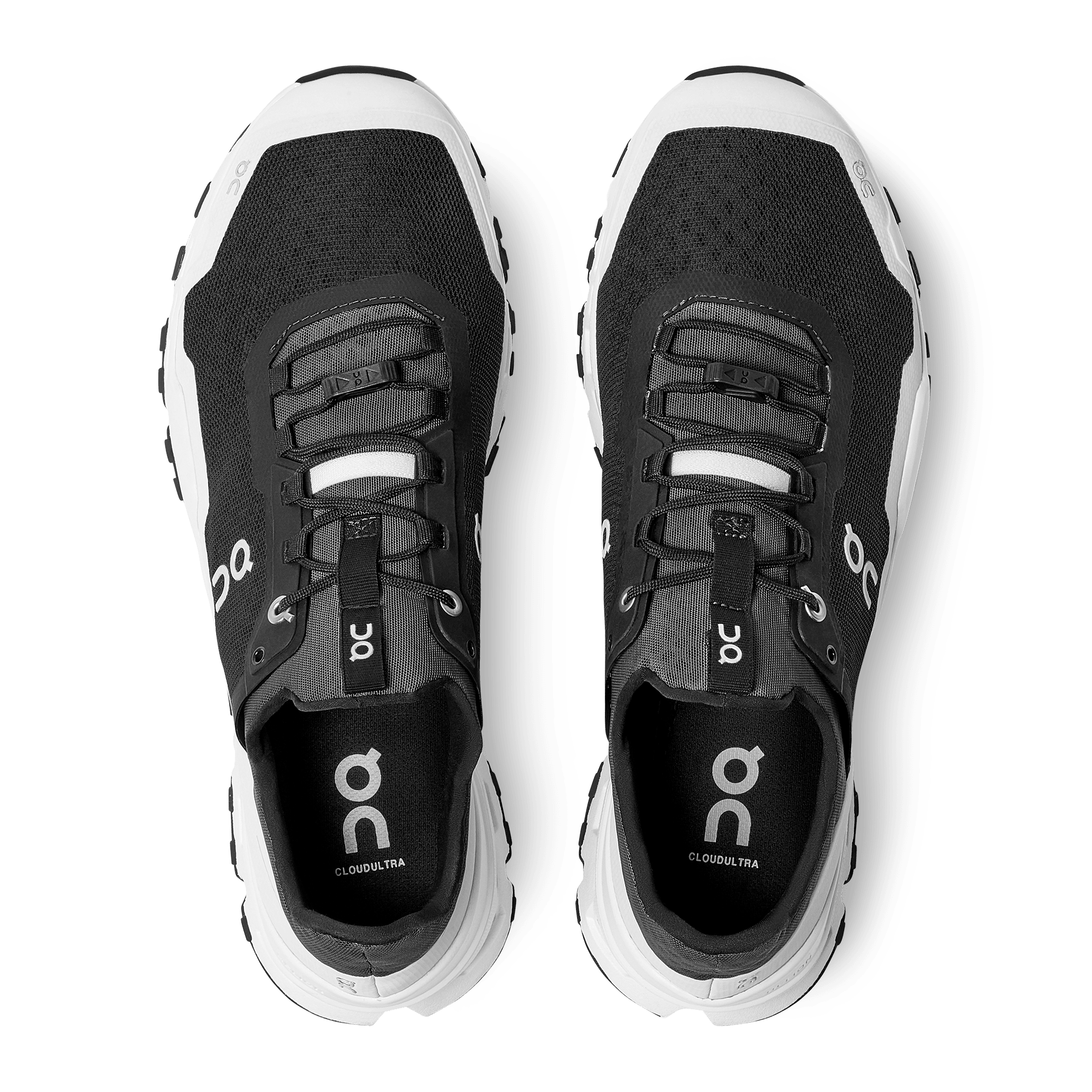 On Running Cloudultra Black White - Guerdon Kicks -