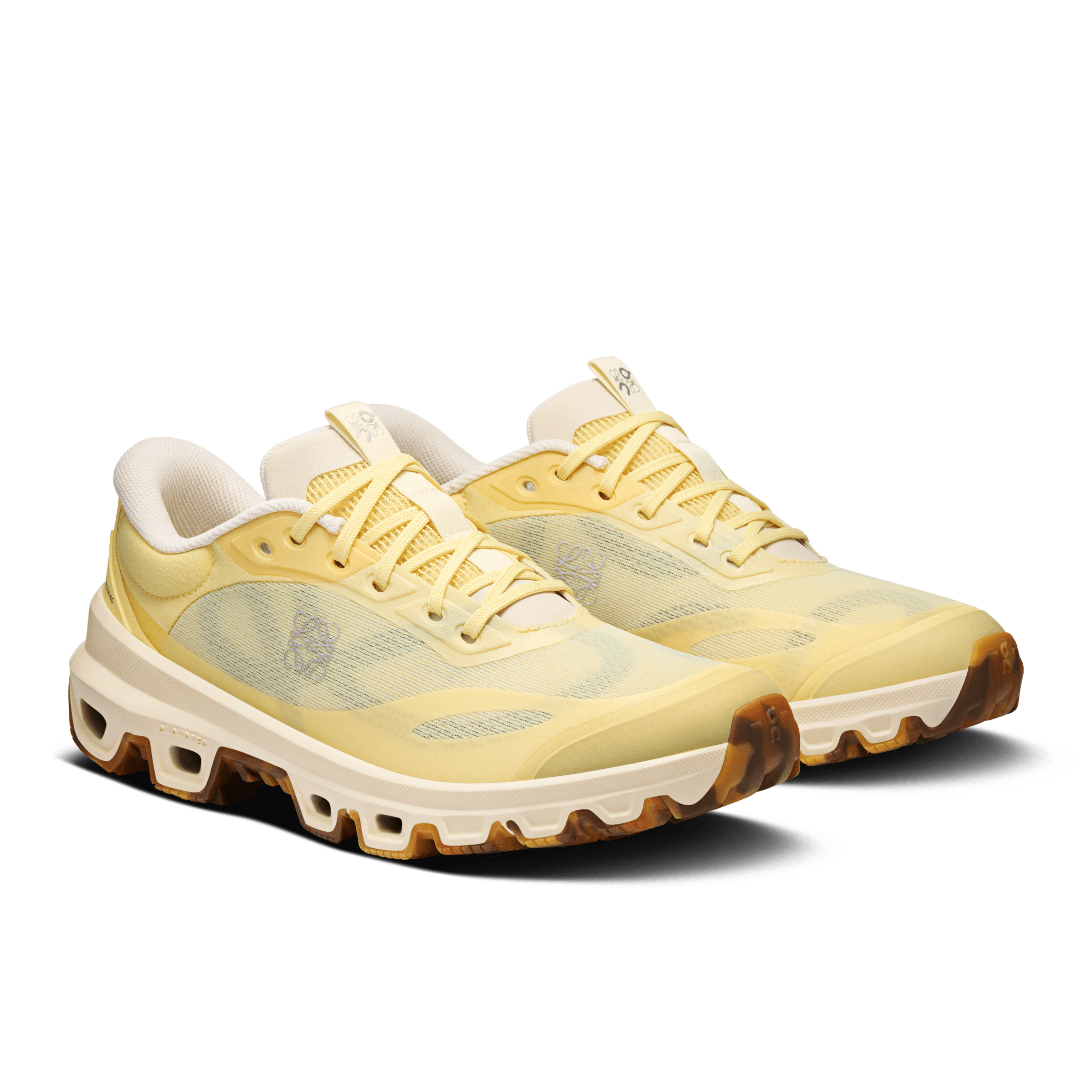 On Running Cloudventure 2 LOEWE Yellow Tan Grey (Women's) - Guerdon Kicks -