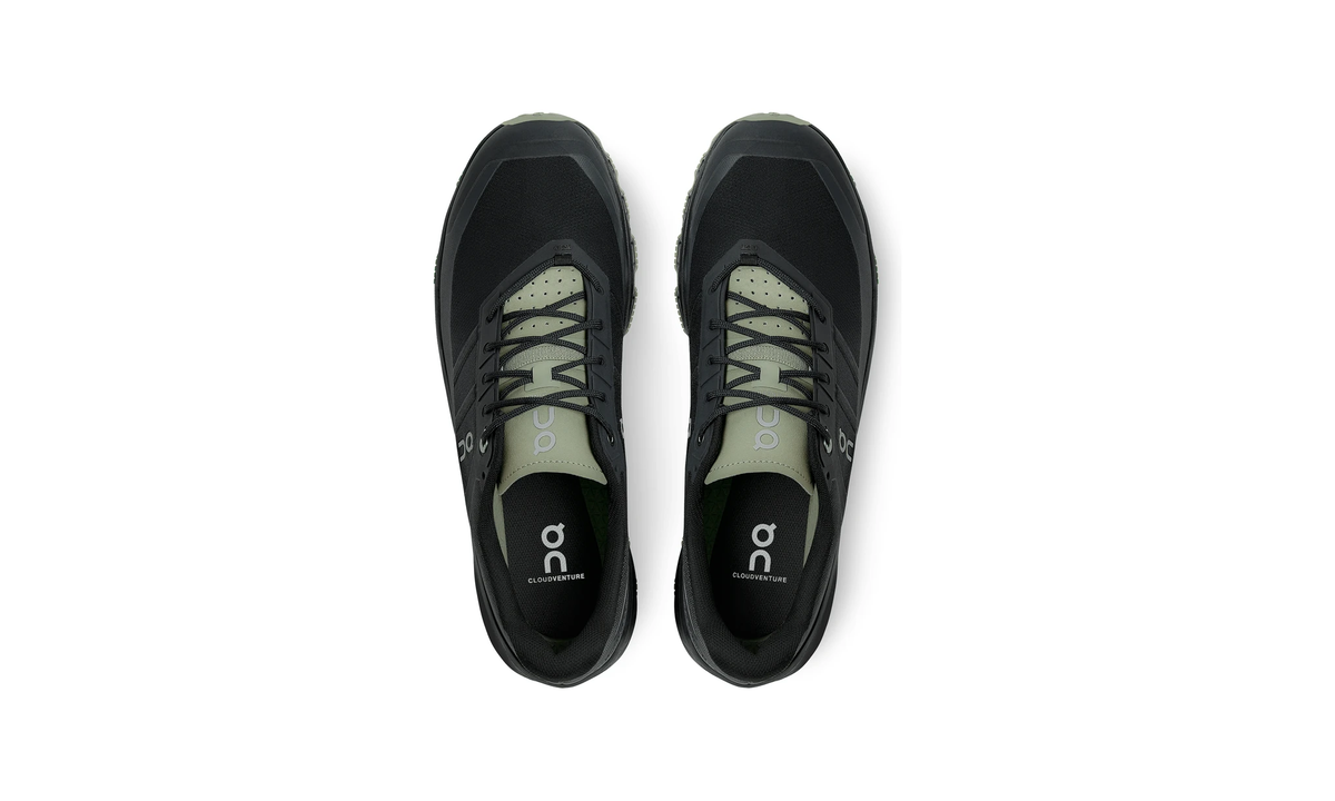 On Running Cloudventure Black Reseda - Guerdon Kicks -