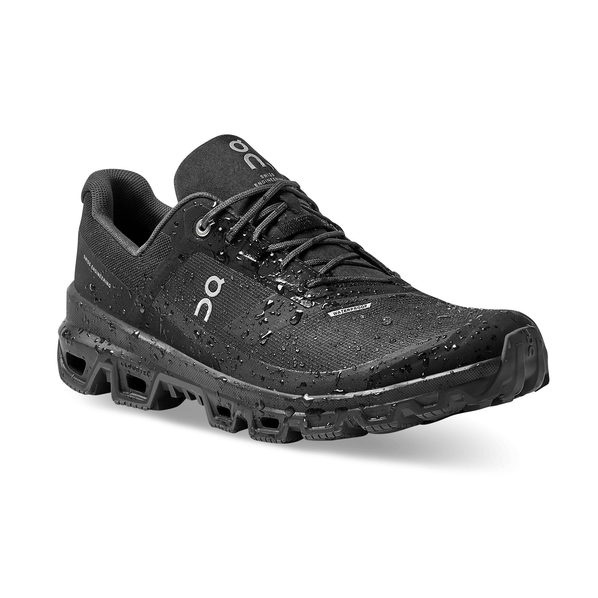 On Running Cloudventure Waterproof Black - Guerdon Kicks -