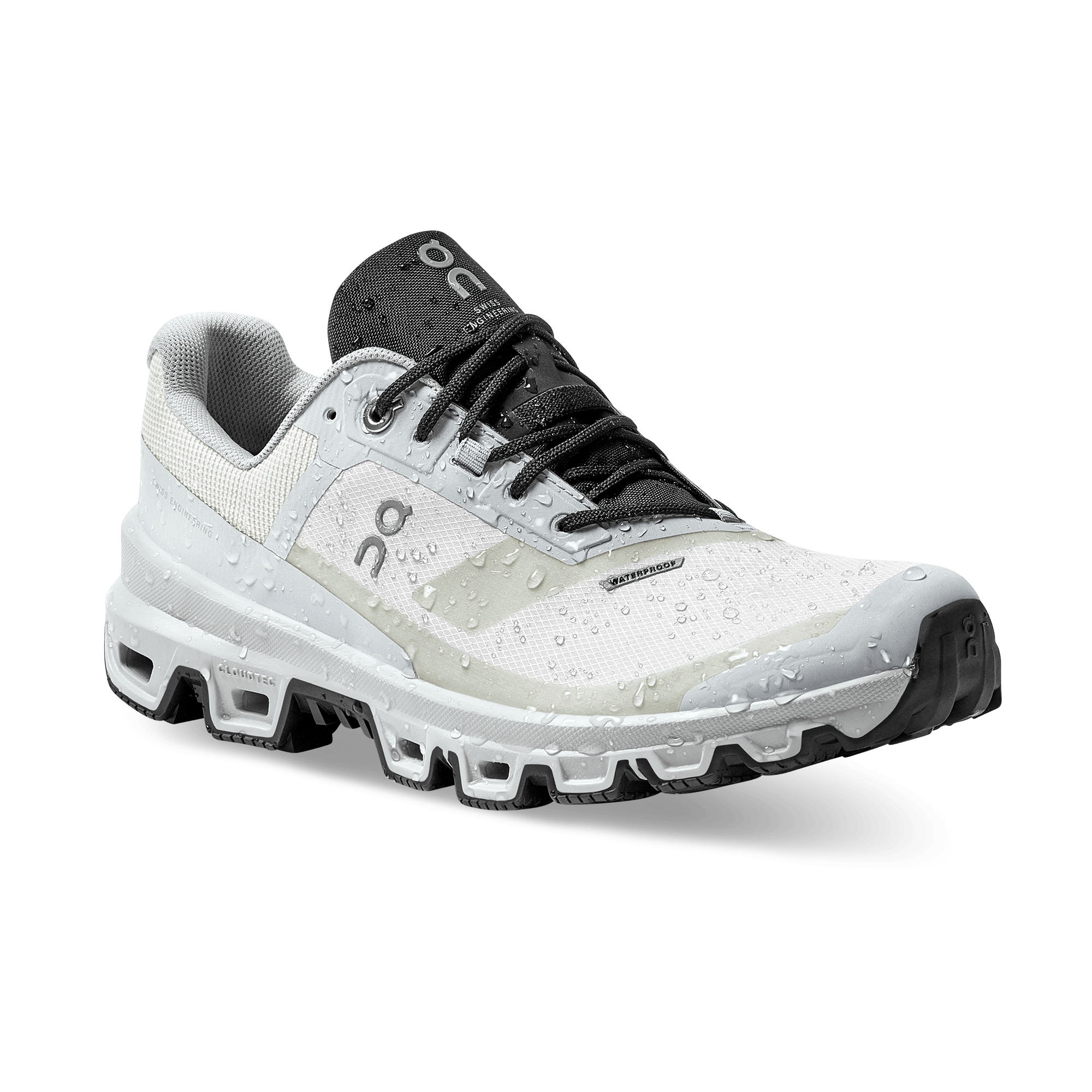 On Running Cloudventure Waterproof Glacier Black (Women's) - Guerdon Kicks -