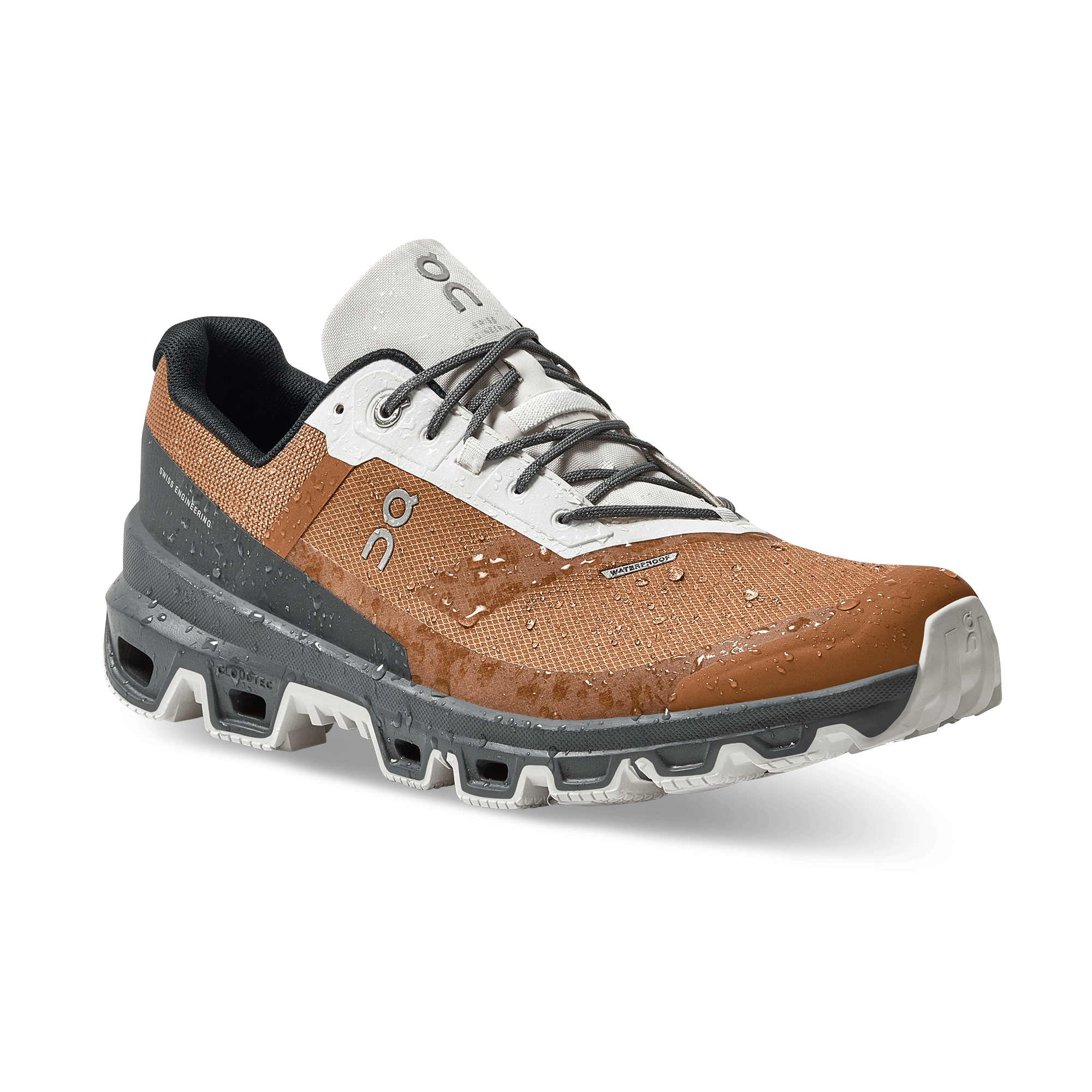 On Running Cloudventure Waterproof Pecan Lead - Guerdon Kicks -
