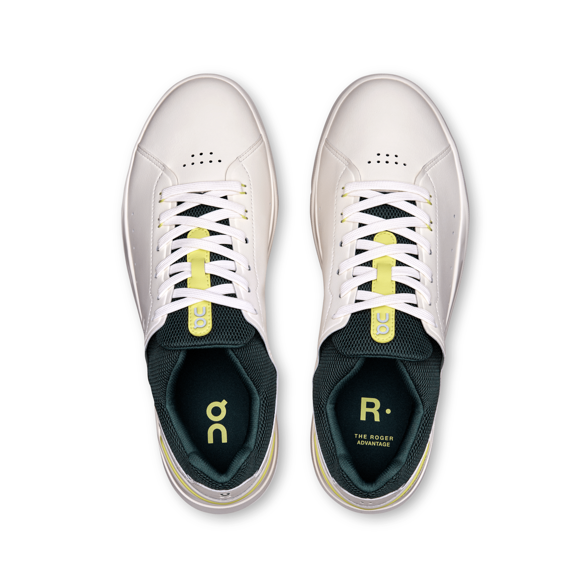 On The Roger Advantage Ivory Evergreen - Guerdon Kicks -