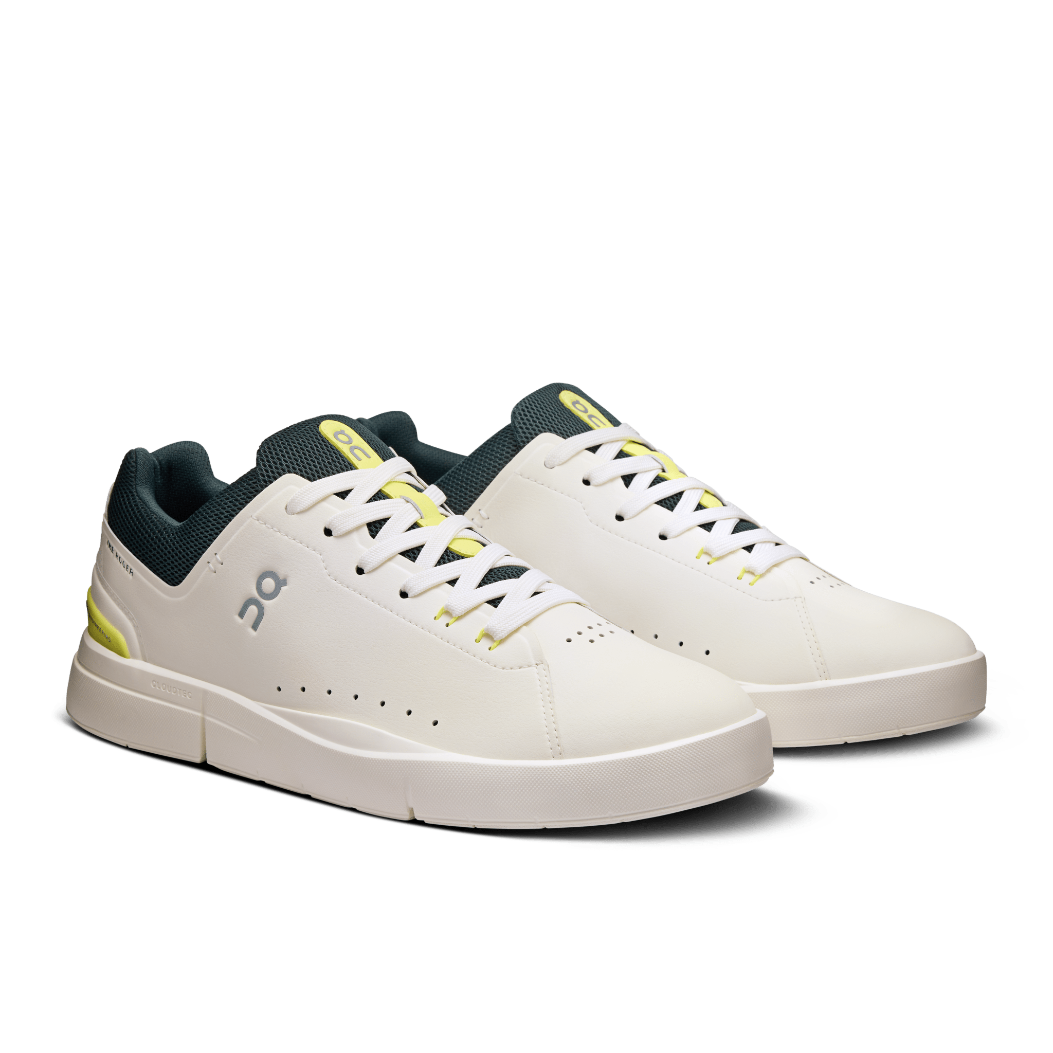 On The Roger Advantage Ivory Evergreen - Guerdon Kicks -