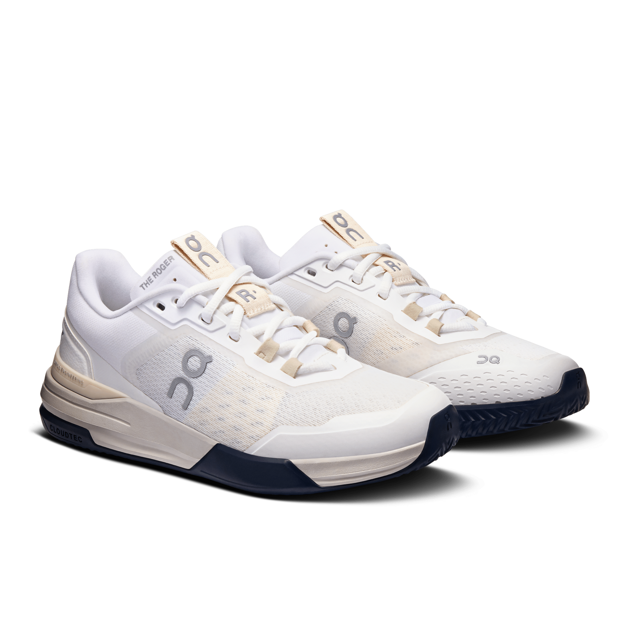 On The Roger Advantage Pro Clay White Cream (Women's) - Guerdon Kicks -