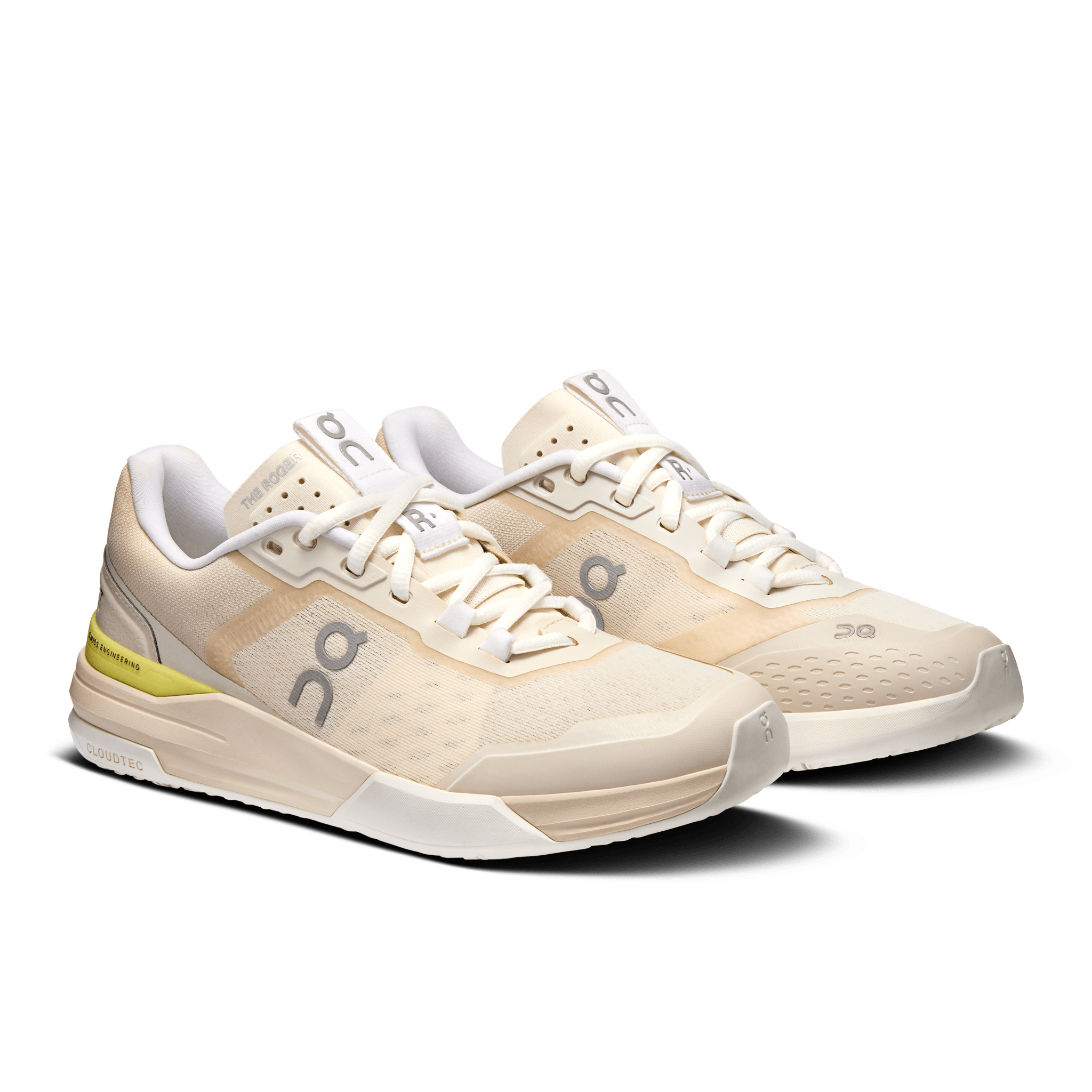 On The Roger Advantage Pro Cream Limelight (Women's) - Guerdon Kicks -