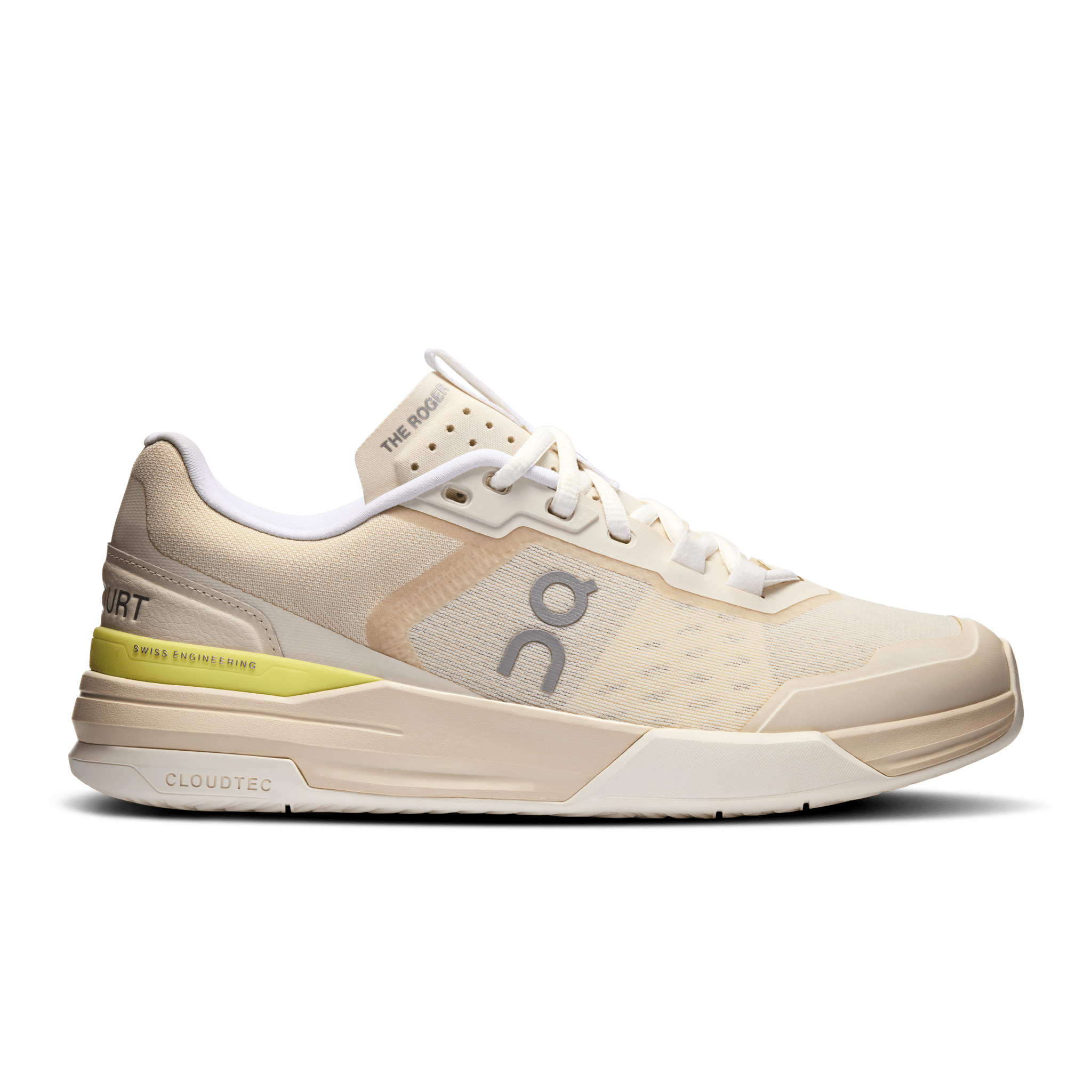 On The Roger Advantage Pro Cream Limelight (Women's) - Guerdon Kicks -