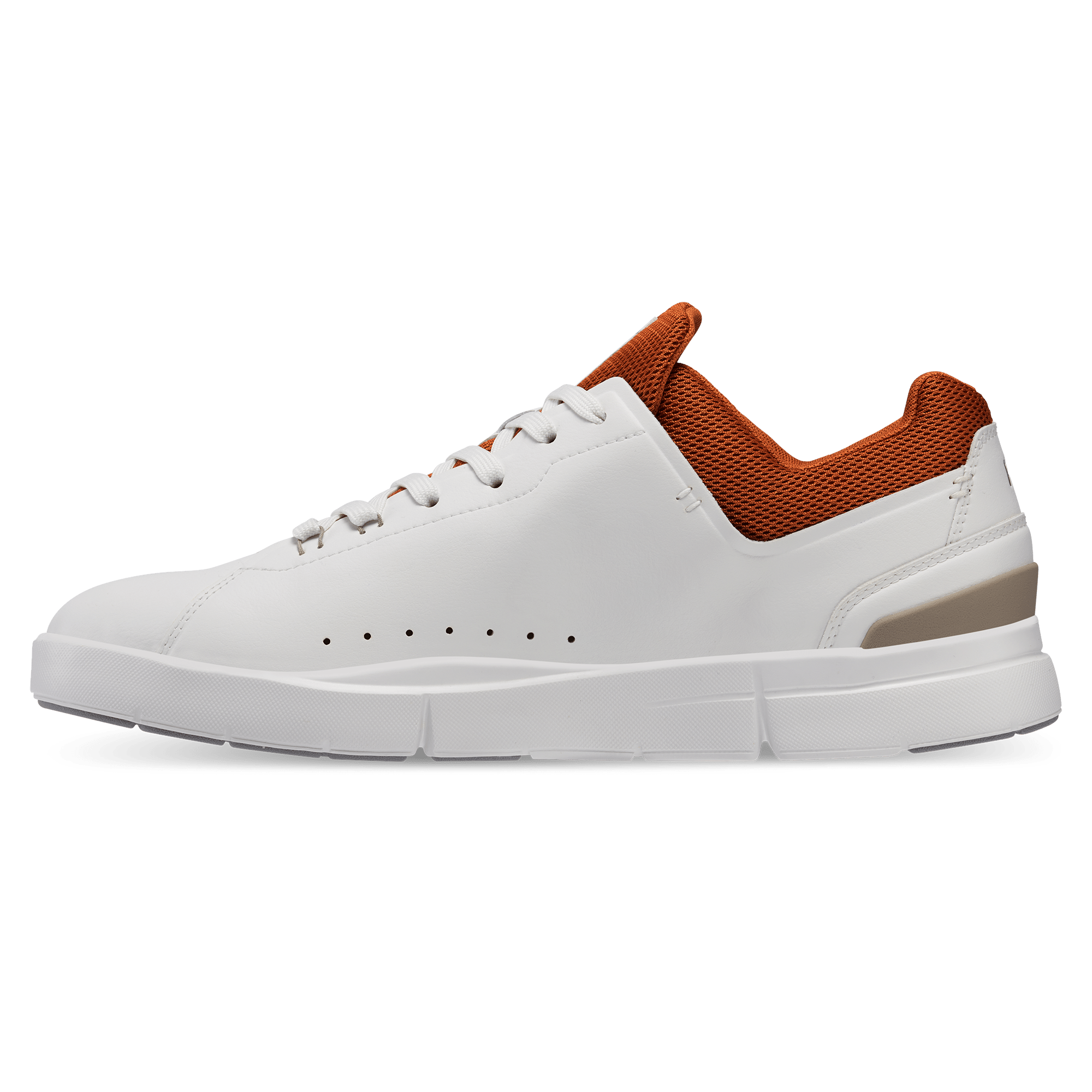 On The Roger Advantage White Rust - Guerdon Kicks -